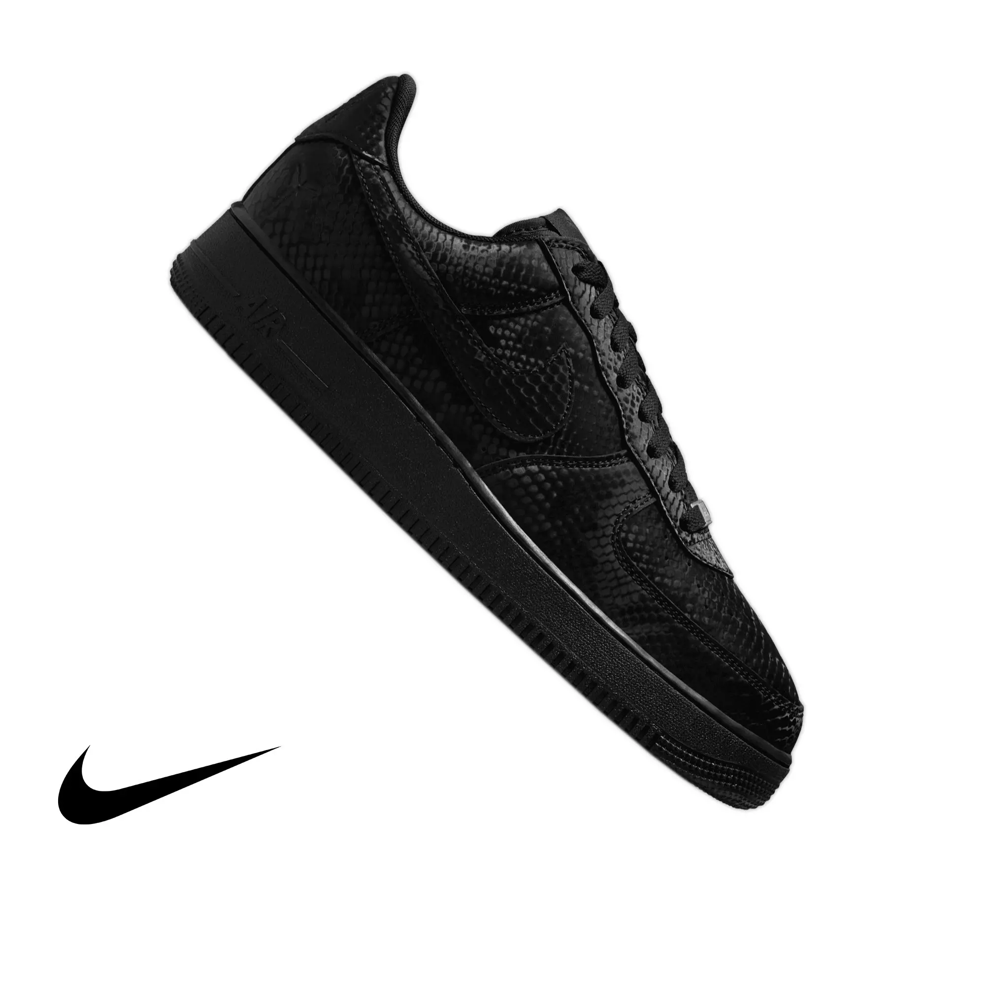 Nike Kobe Air Force 1 Low "Black" Men's Shoe - BLACK/BLUE