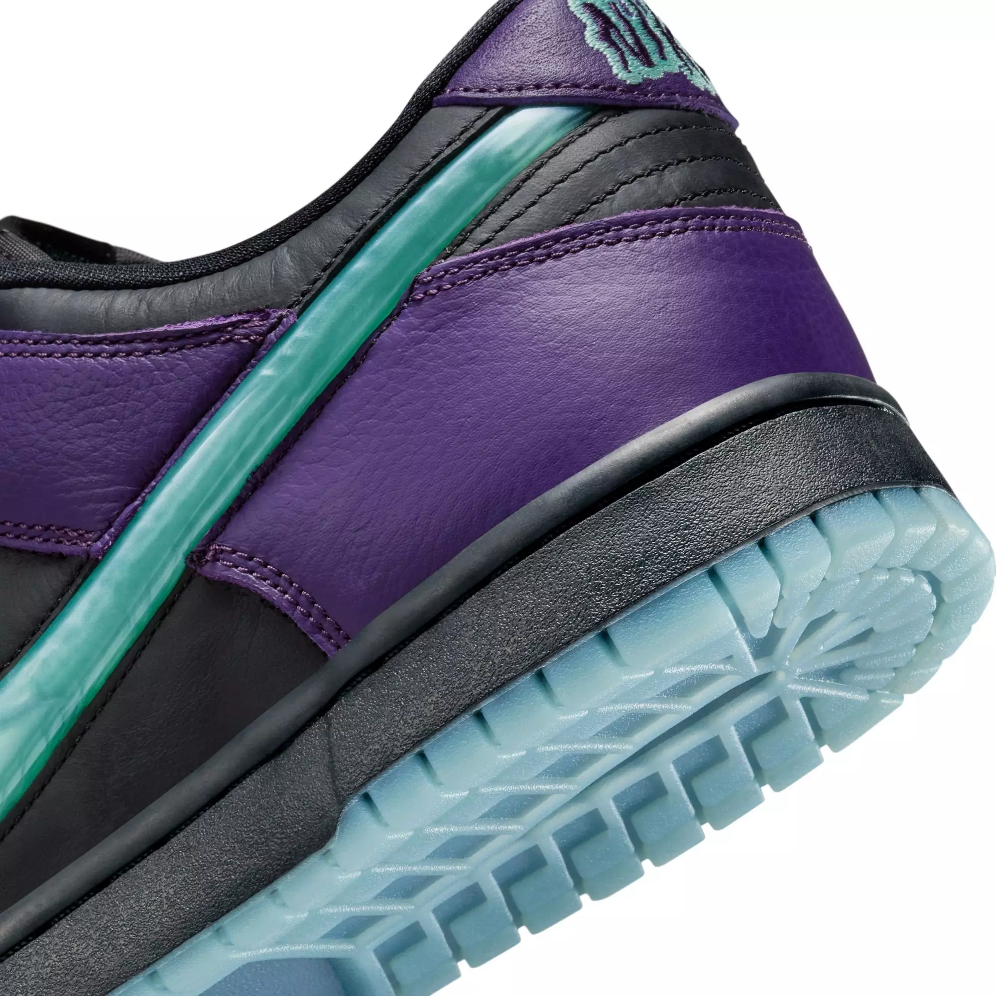 Nike Dunk Low Retro Limited "Black/Artisan Teal/Grand Purple" Men's Shoe - BLACK/PURPLE