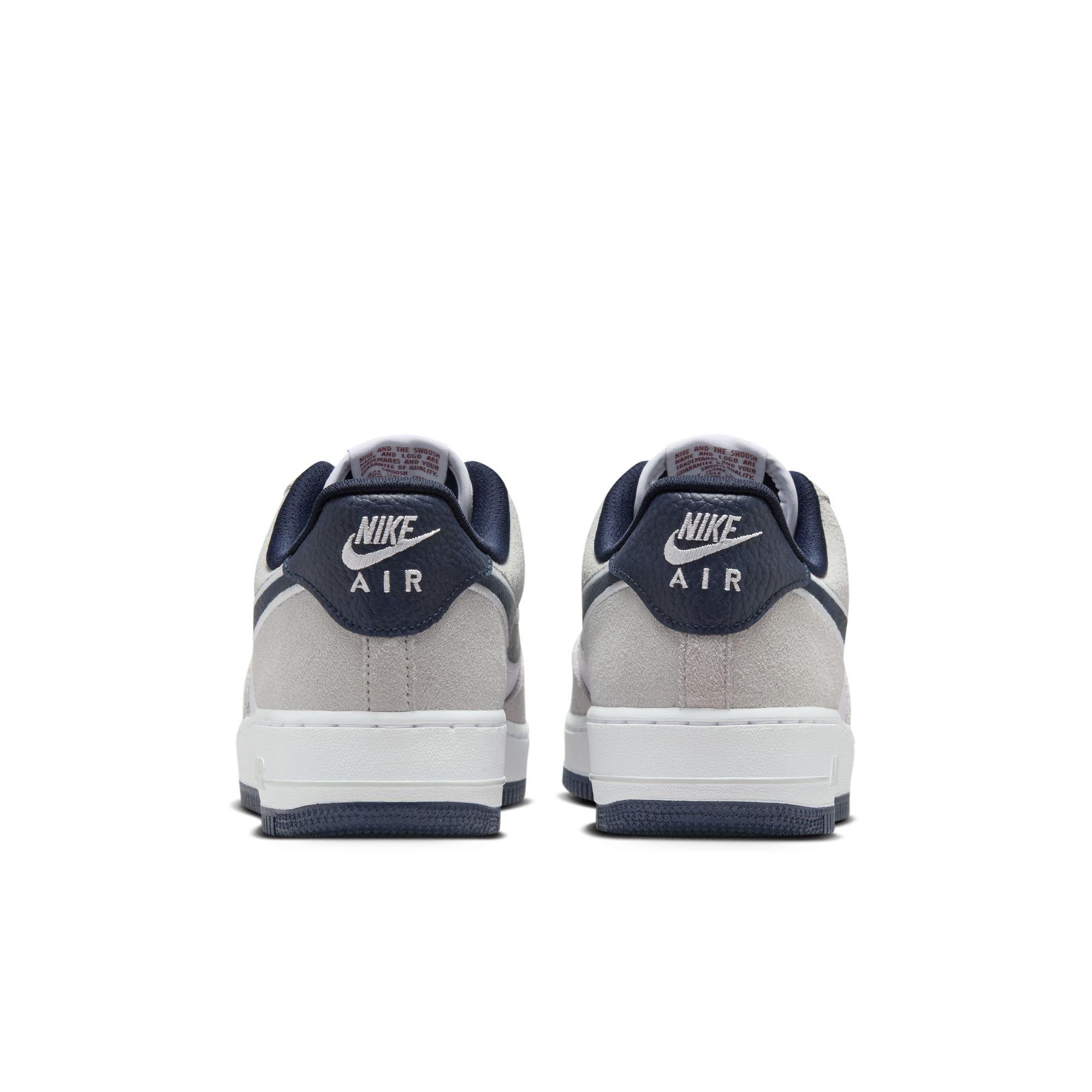 Nike Air Force 1 '07 LV8 "White/Obsidian/Pure Platinum/Team Red" Men's Shoe - WHITE/RED Thumbnail View 7