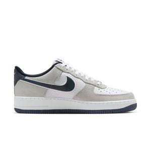 Nike Air Force 1 '07 LV8 "White/Obsidian/Pure Platinum/Team Red" Men's Shoe