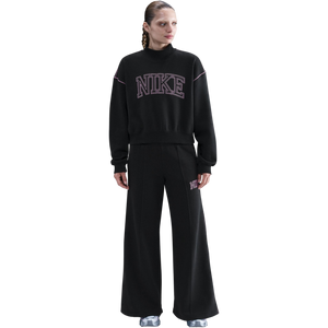 Nike Women's Sportswear Phoenix Fleece Mock Neck Crew Sweatshirt