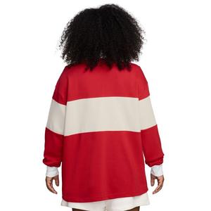 Nike Women's Sportswear Street Long-Sleeve Rugby Polo