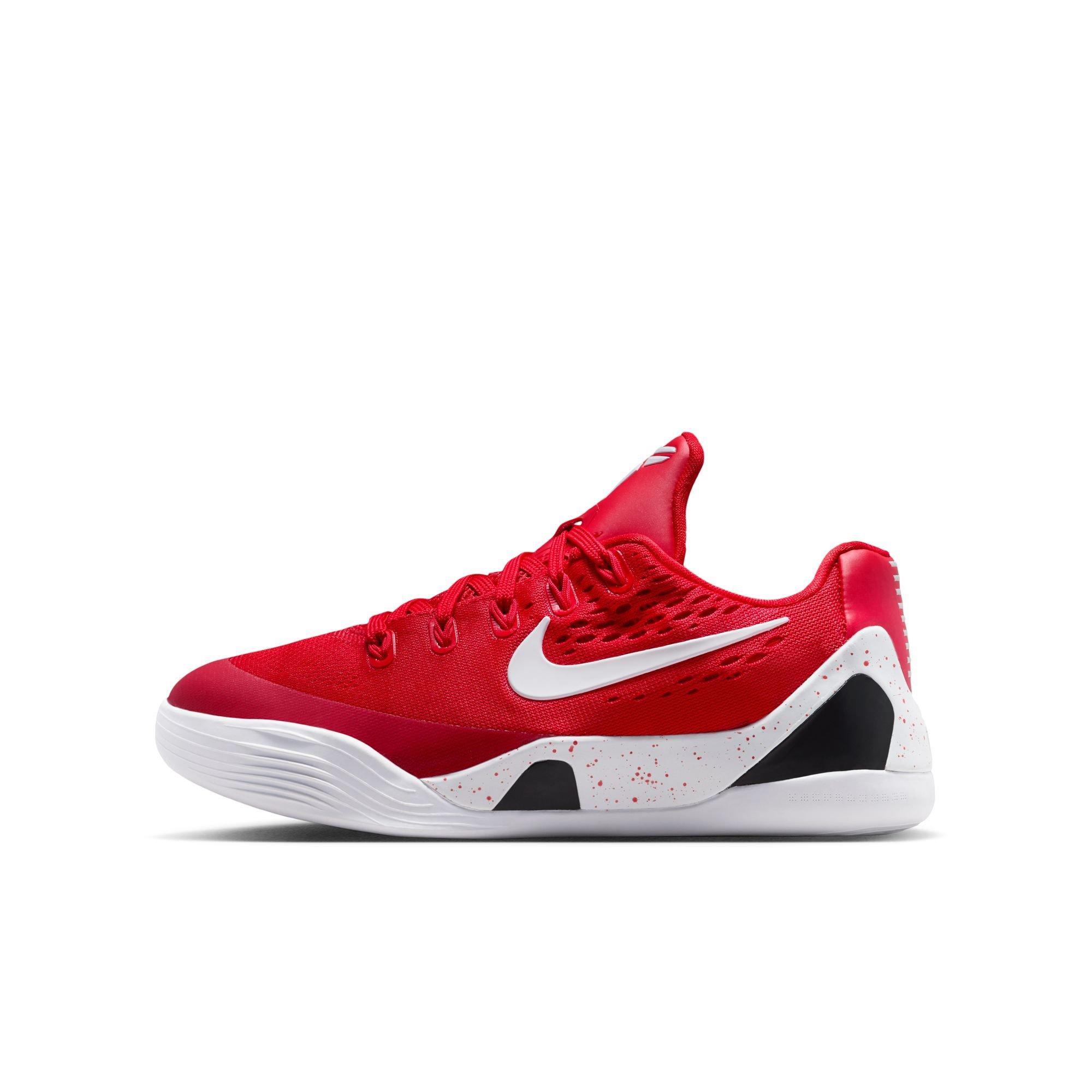 Junior Basketball Sneakers Kobe IX Low Red/White | Hibbett