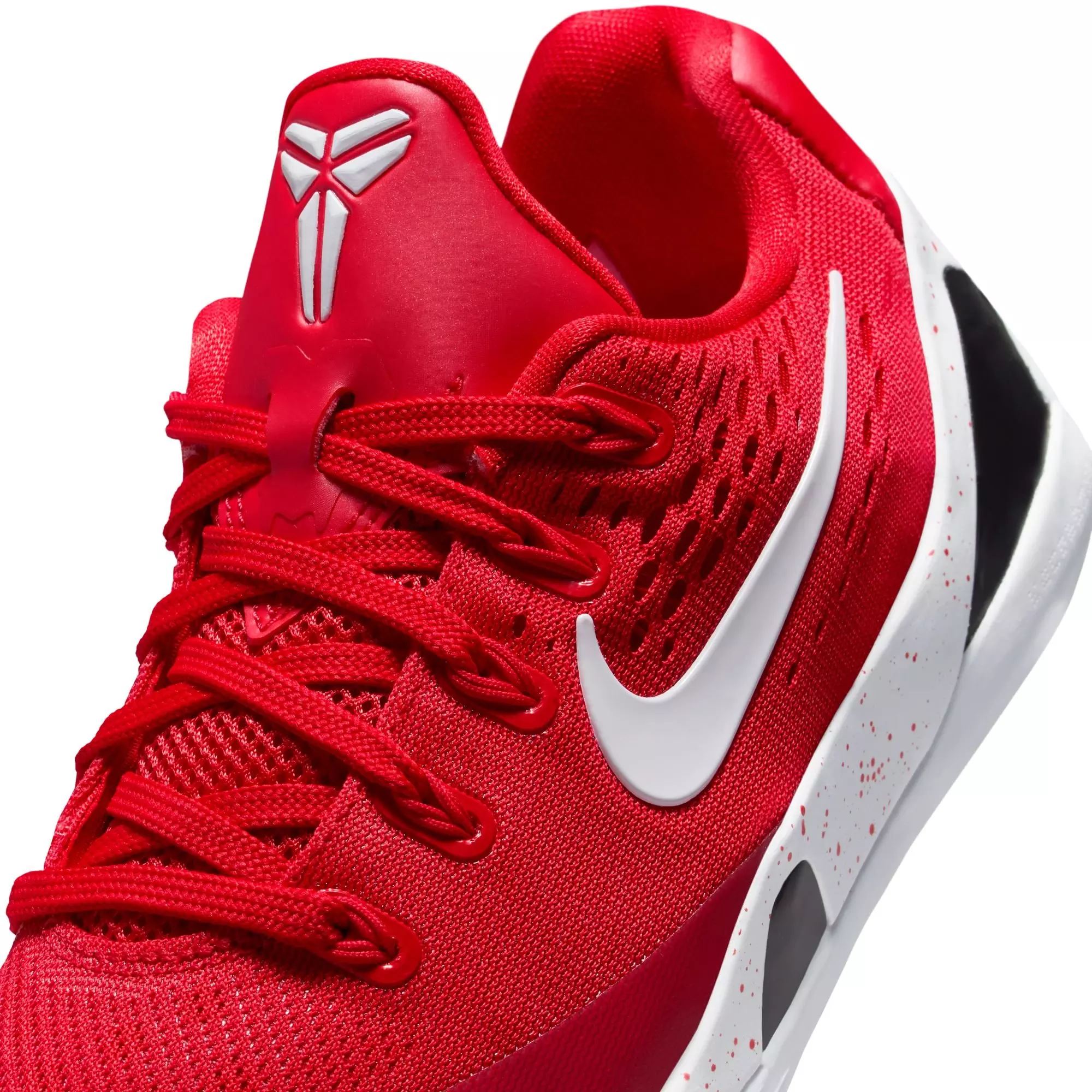 Nike Kobe IX "University Red" Grade School Kids' Basketball Shoe - UNIVERSITY RED/WHITE