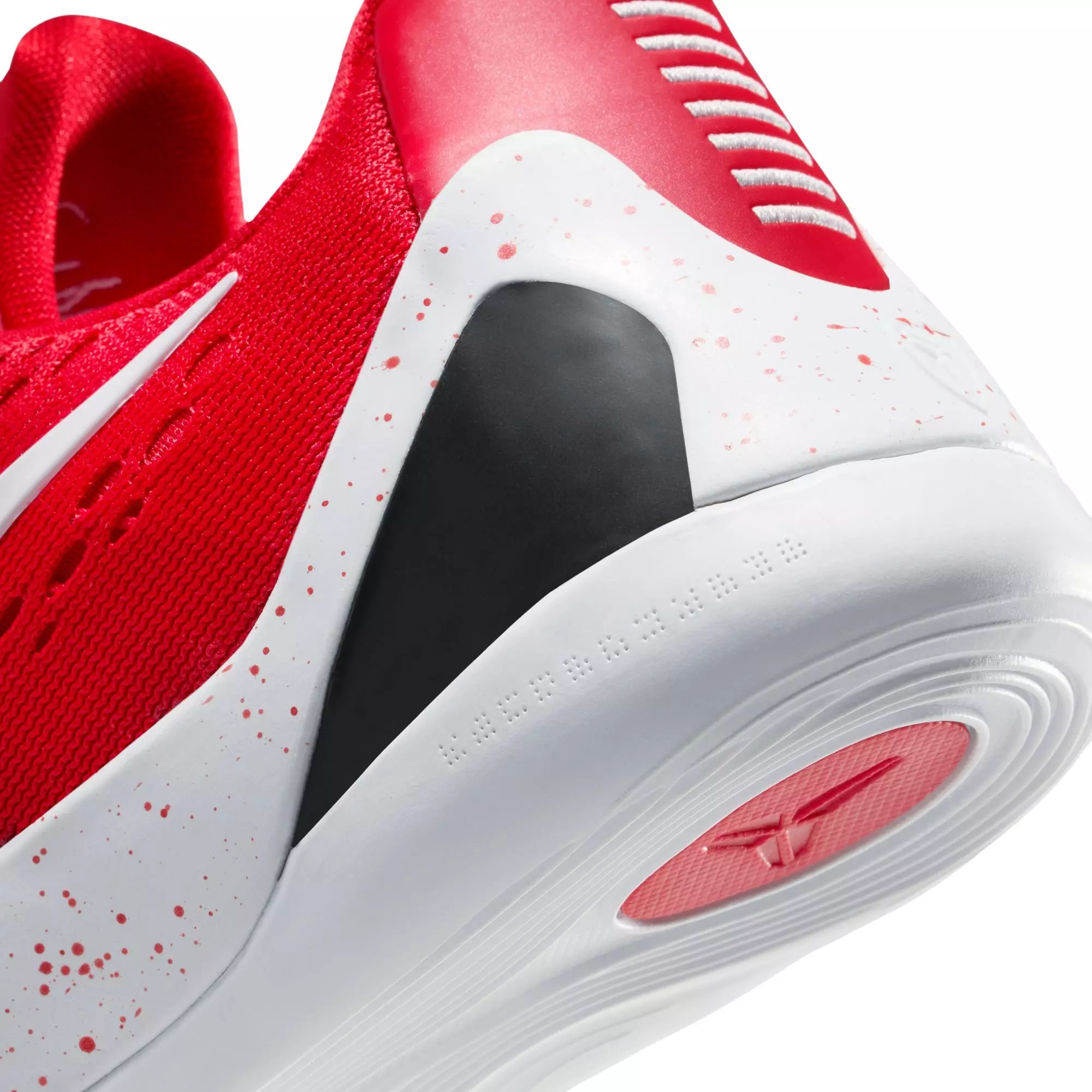 Nike Kobe IX "University Red" Grade School Kids' Basketball Shoe - UNIVERSITY RED/WHITE