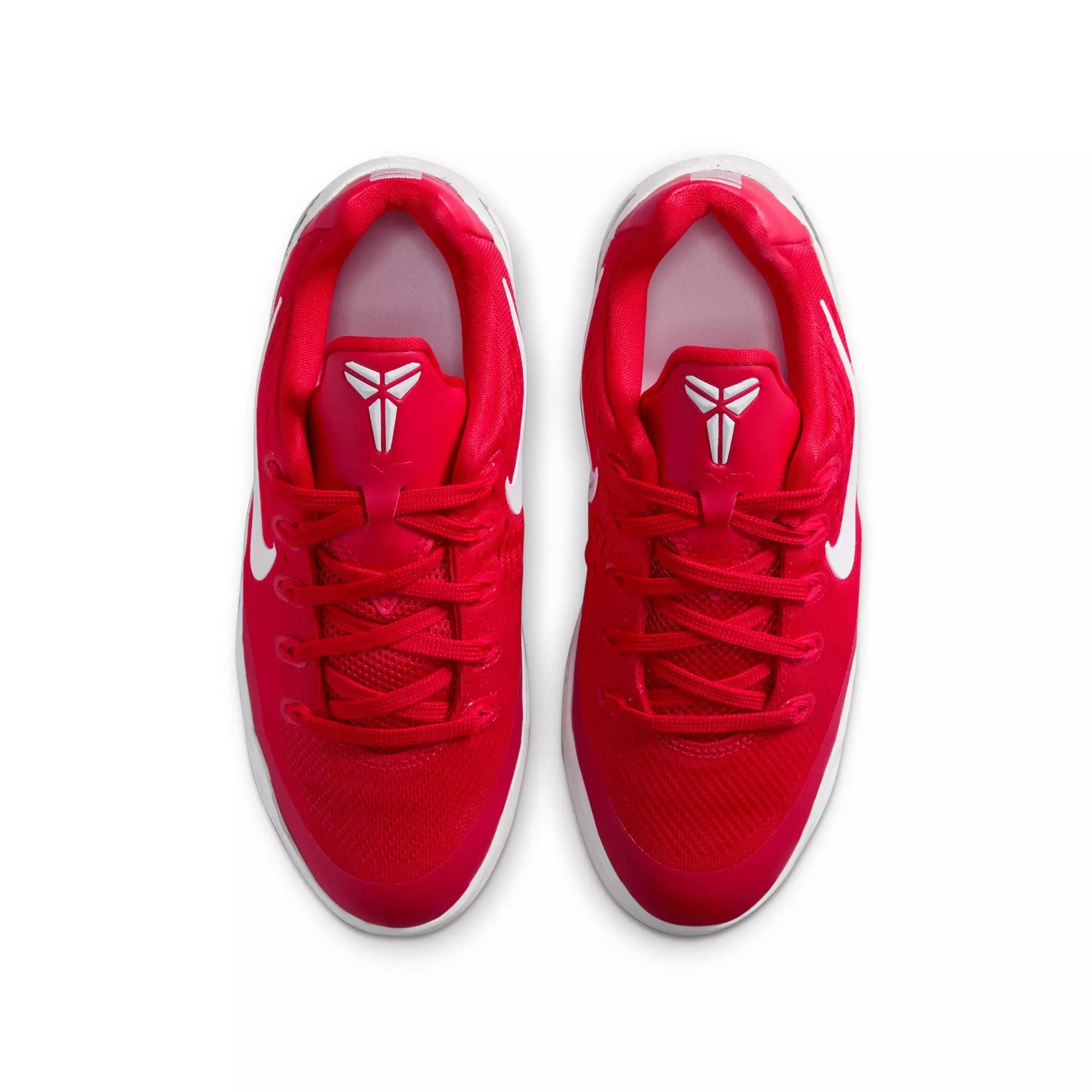 Nike Kobe IX "University Red" Grade School Kids' Basketball Shoe - UNIVERSITY RED/WHITE