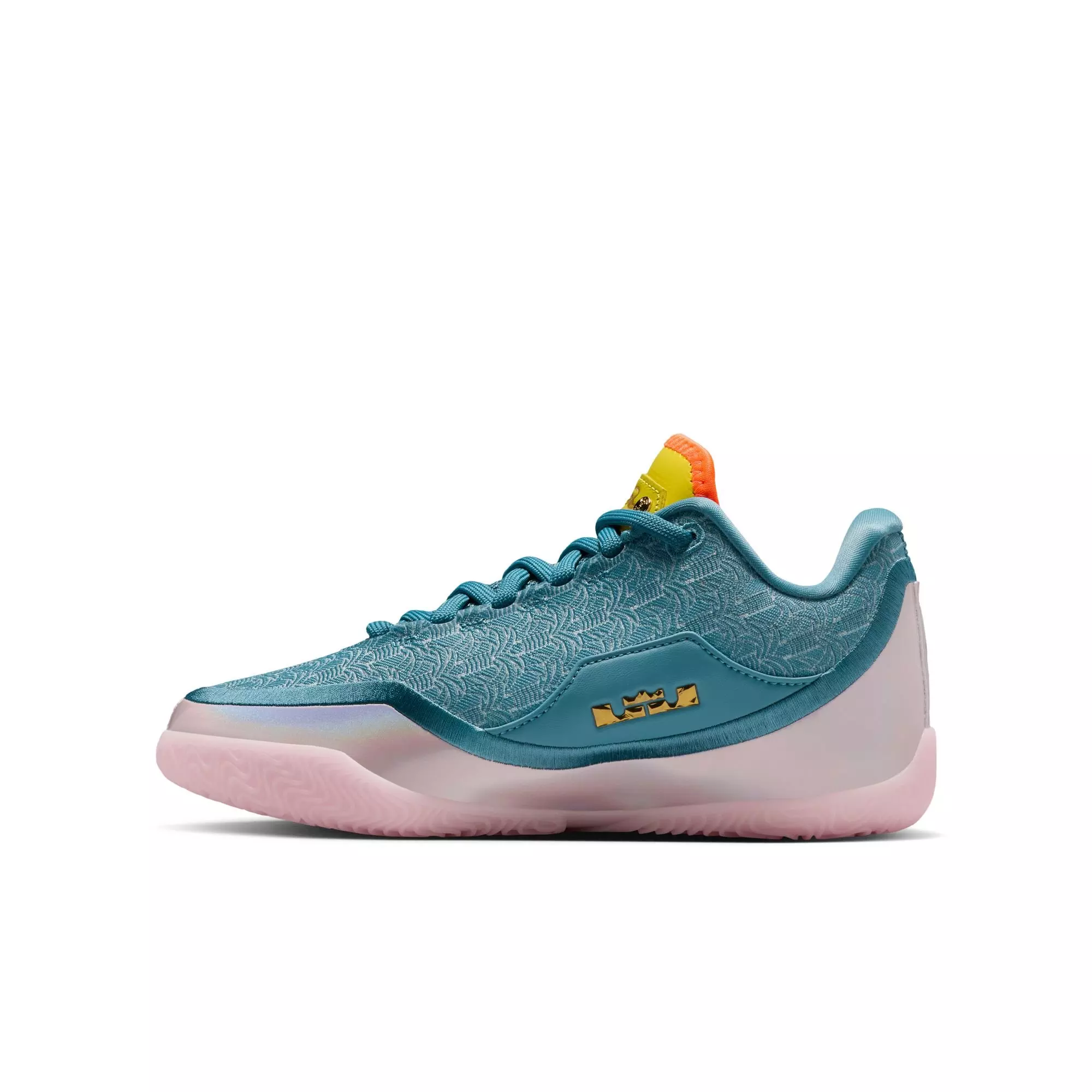 Nike LeBron XXIII "Miami Twice" Grade School Kids' Basketball Shoe - SMOKEY BLUE/MULTI-COLOR/LIGHTENING