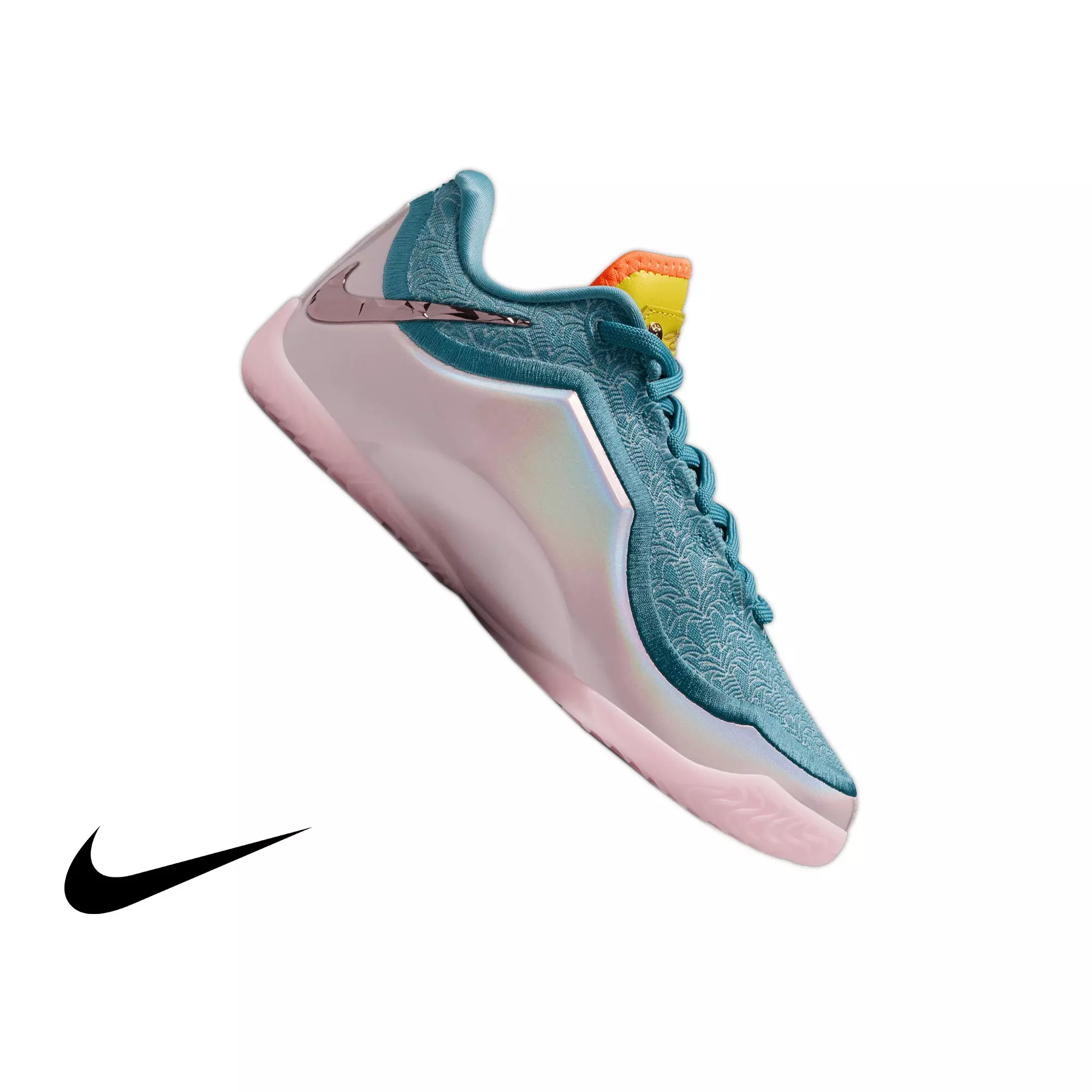 Nike LeBron XXIII "Miami Twice" Grade School Kids' Basketball Shoe - SMOKEY BLUE/MULTI-COLOR/LIGHTENING