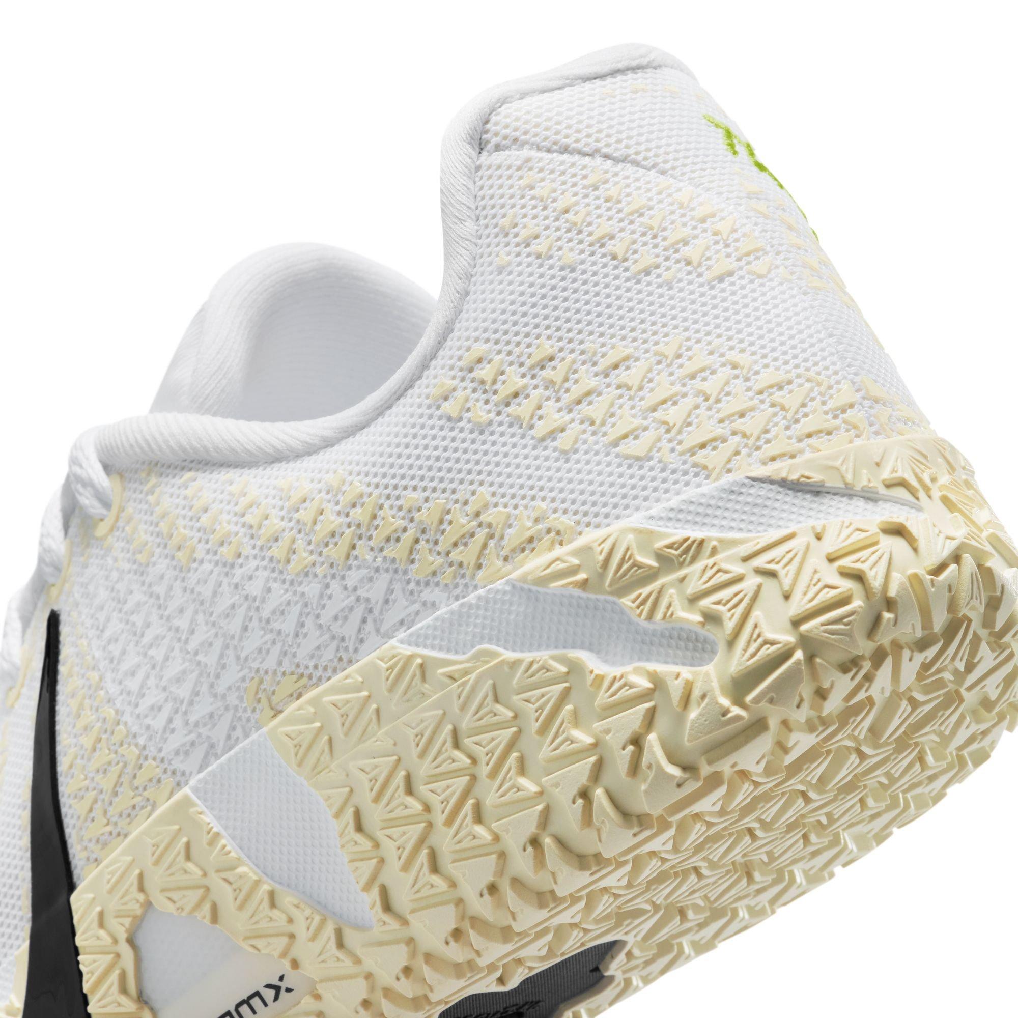 Nike Ja 3 Grade School Kids' "White/Black/Coconut Milk/Desert Khaki" Basketball Shoe