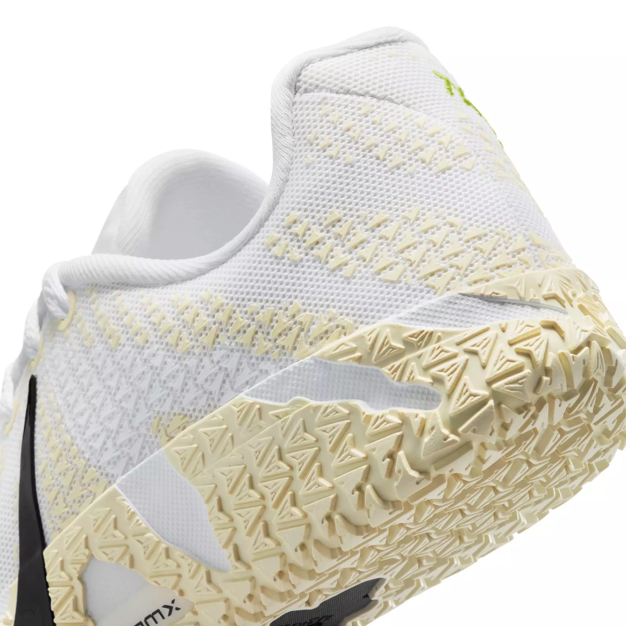 Nike Ja 3 "White/Black/Coconut Milk/Desert Khaki" Grade School Kids' Basketball Shoe - WHITE/BLACK/COCONUT MILK/DESERT KHAKI