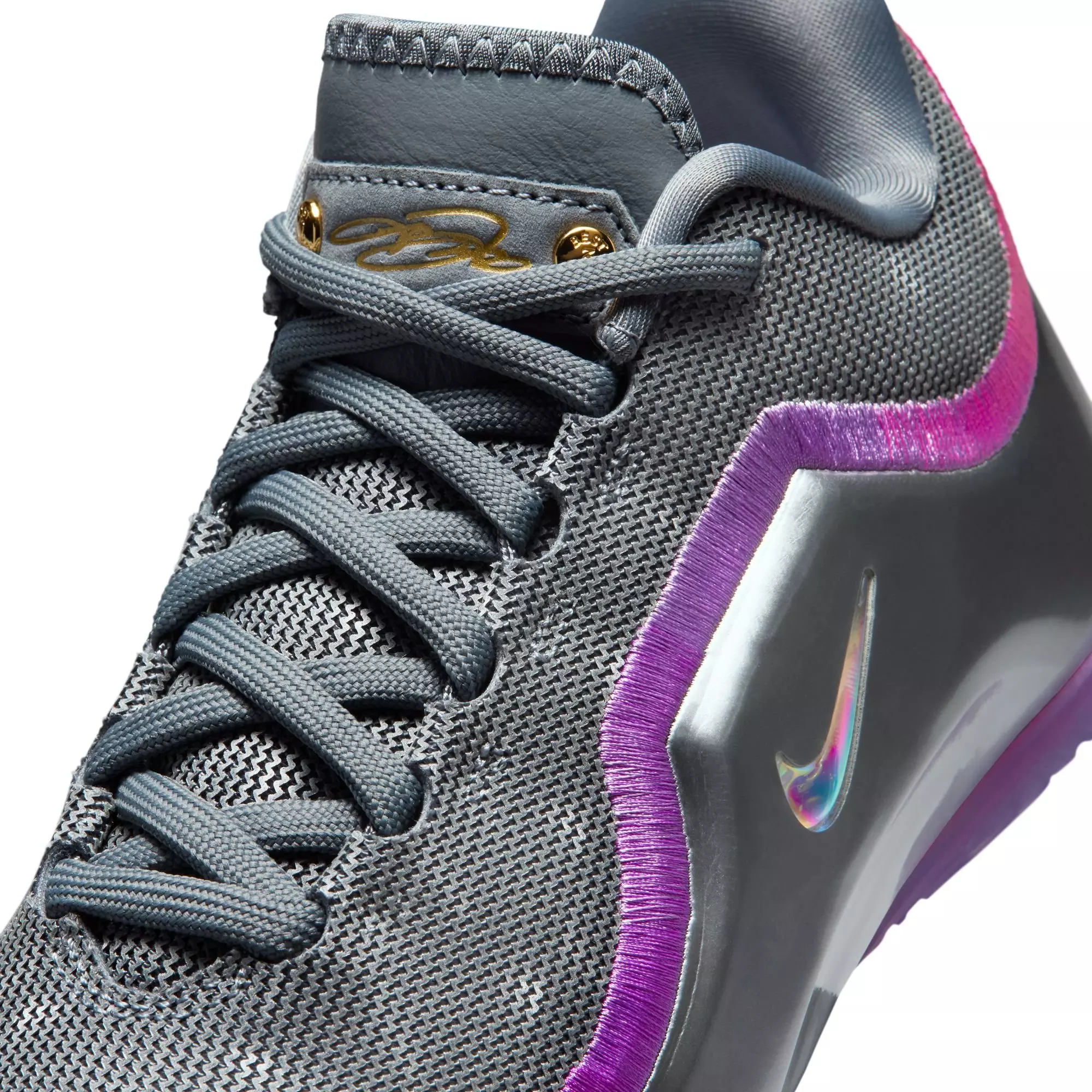 Nike LeBron XXIII "Bubble Boy" Grade School Kids' Basketball Shoe - COOL GREY/METALLIC SILVER