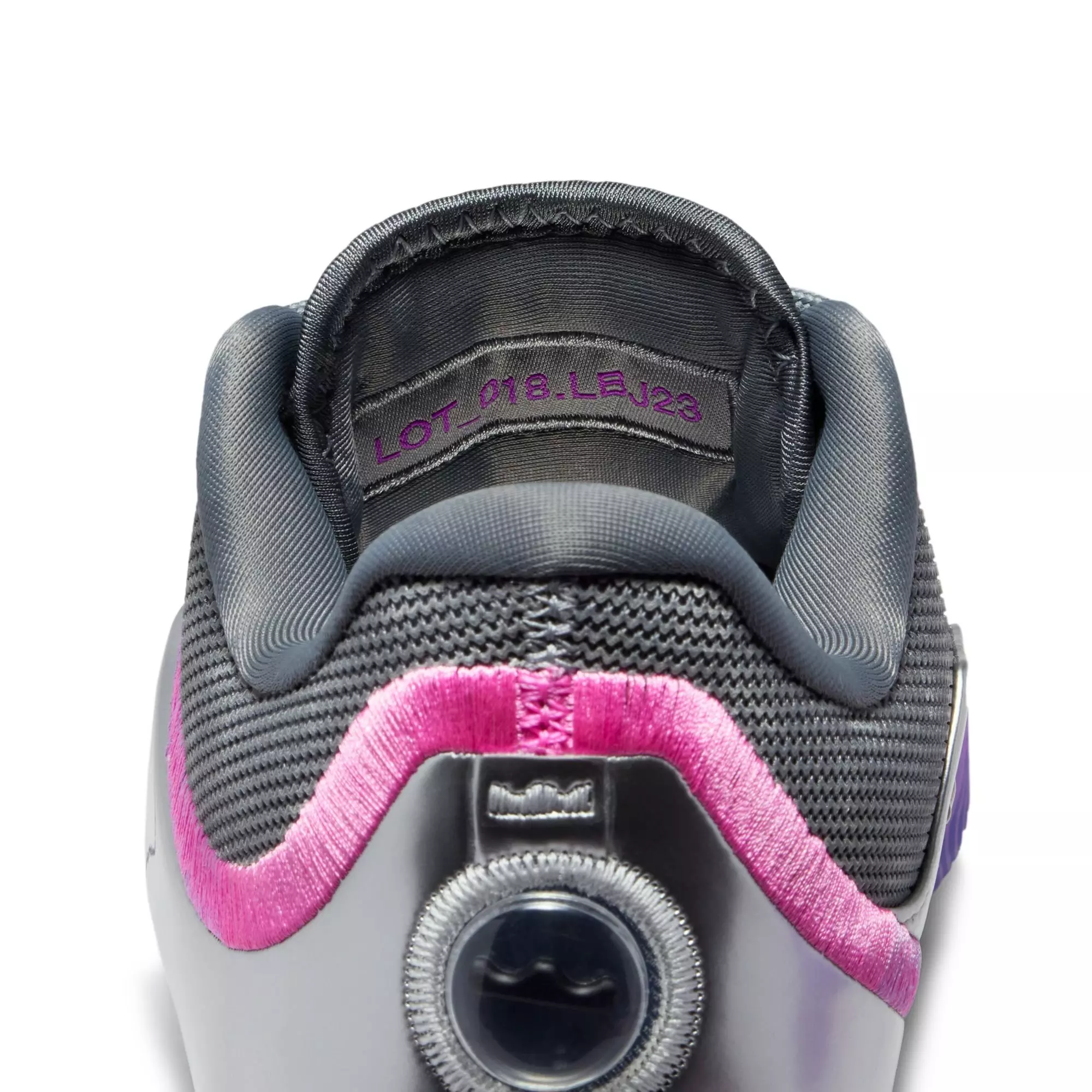 Nike LeBron XXIII "Bubble Boy" Grade School Kids' Basketball Shoe - COOL GREY/METALLIC SILVER