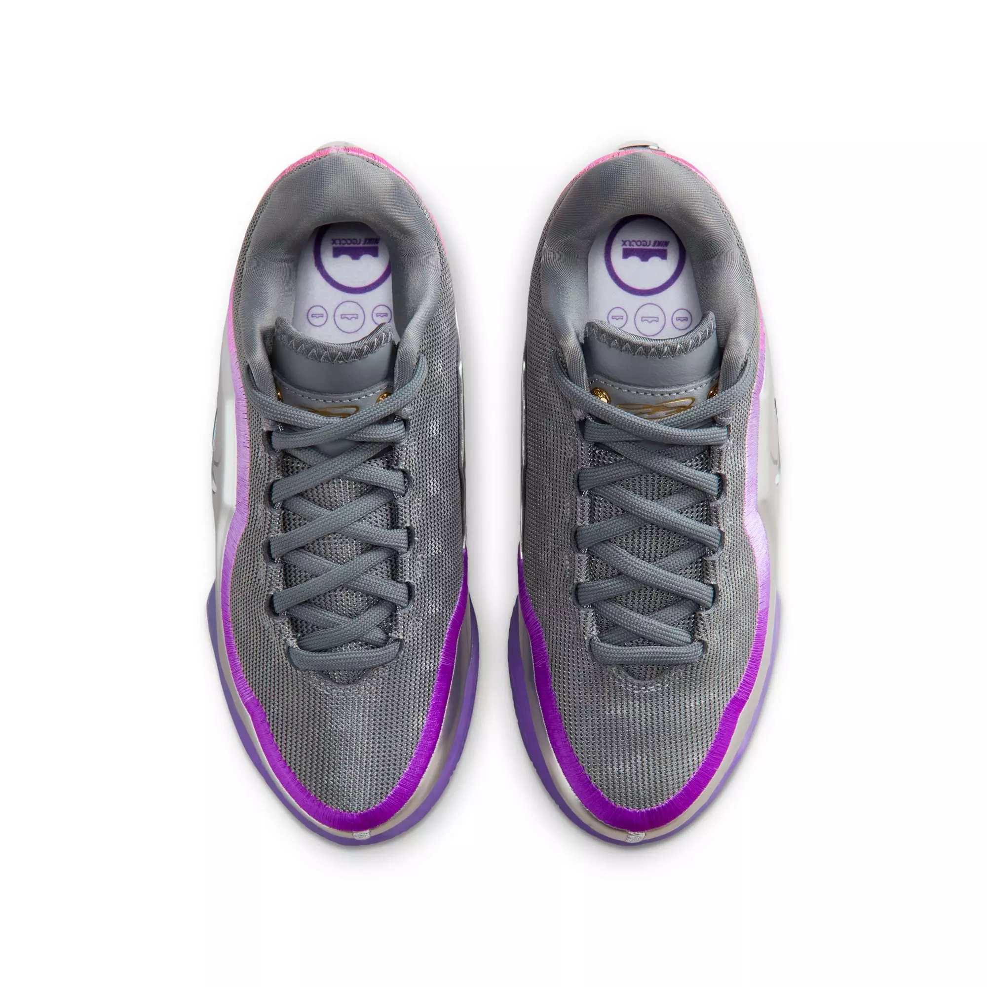 Nike LeBron XXIII "Bubble Boy" Grade School Kids' Basketball Shoe - COOL GREY/METALLIC SILVER