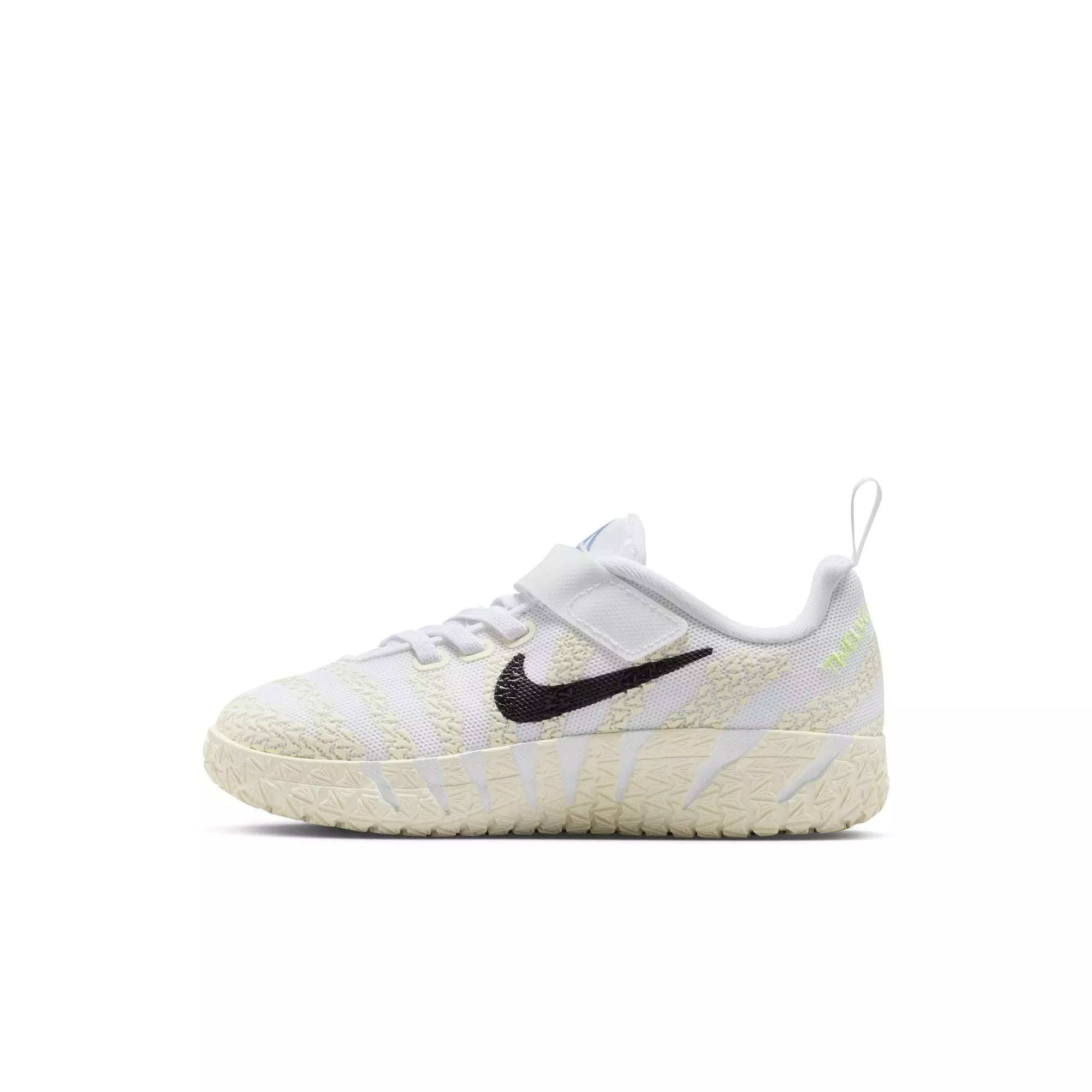 Nike Ja 3 "White/Black/Coconut Milk/Desert Khaki" Preschool Kids' Basketball Shoe - WHITE/BLACK/COCONUT MILK/DESERT KHAKI