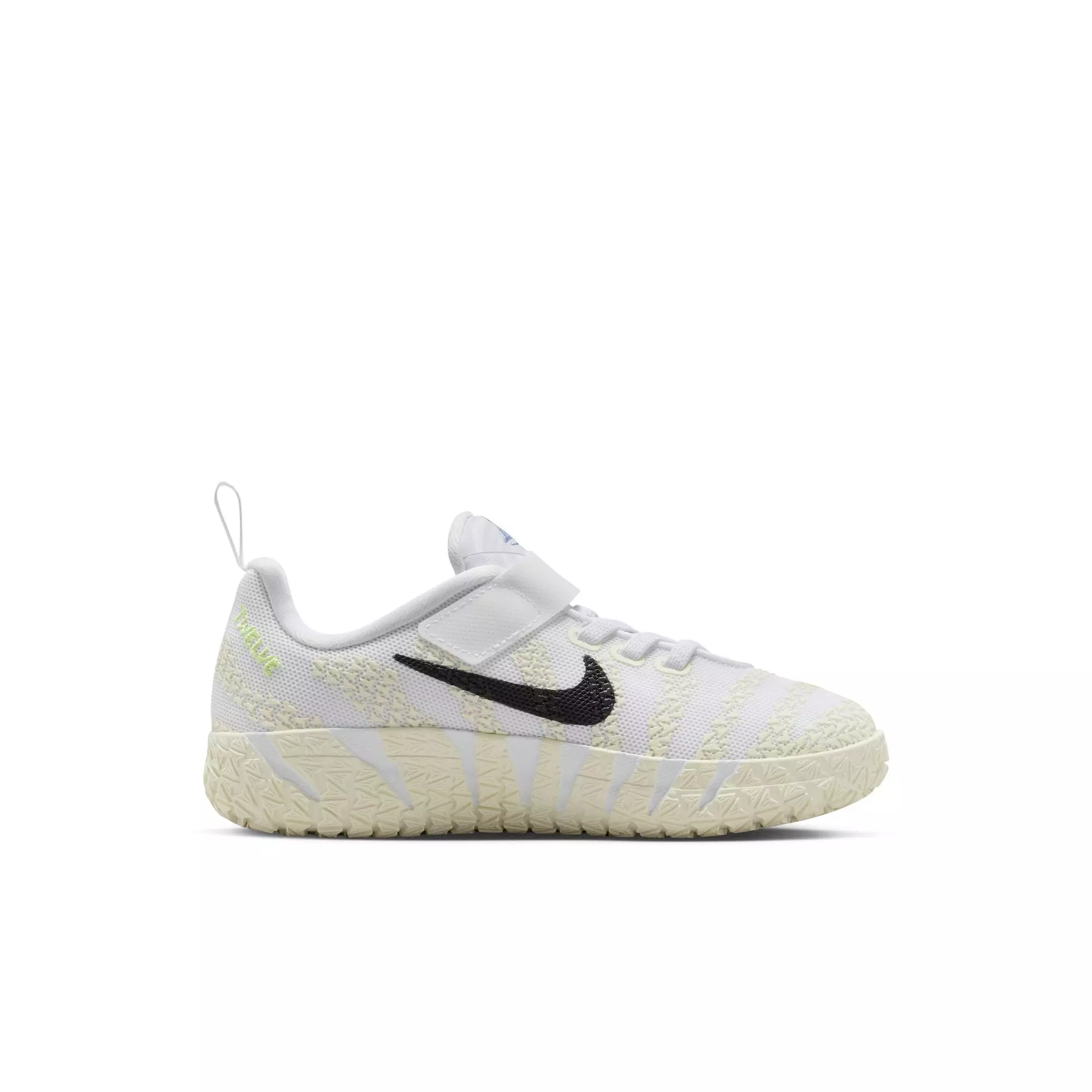 Nike Ja 3 "White/Black/Coconut Milk/Desert Khaki" Preschool Kids' Basketball Shoe - WHITE/BLACK/COCONUT MILK/DESERT KHAKI