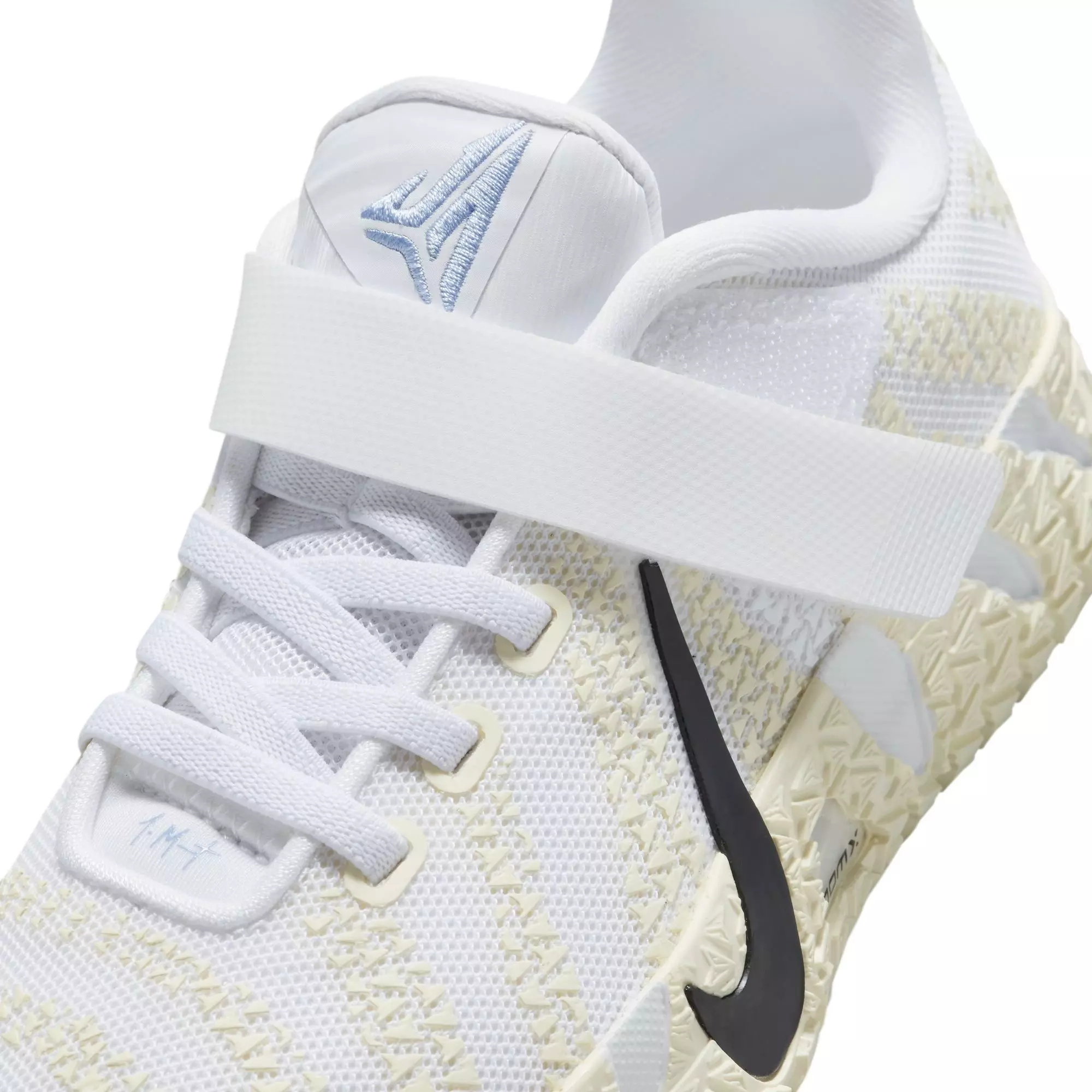 Nike Ja 3 "White/Black/Coconut Milk/Desert Khaki" Preschool Kids' Basketball Shoe - WHITE/BLACK/COCONUT MILK/DESERT KHAKI