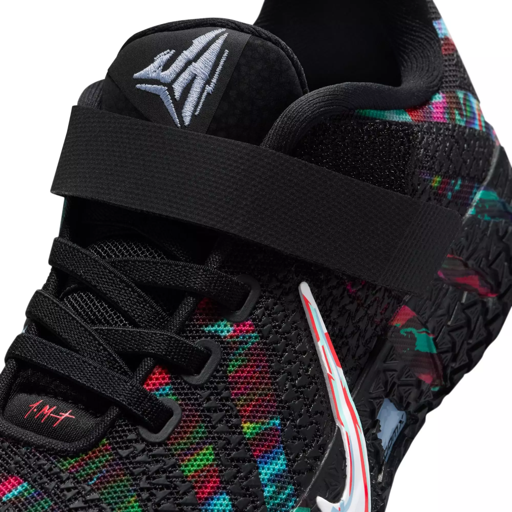 Nike Ja 3 "King of the Court" Preschool Kids' Basketball Shoe - BLACK/WHITE/BRIGHT CRIMSON