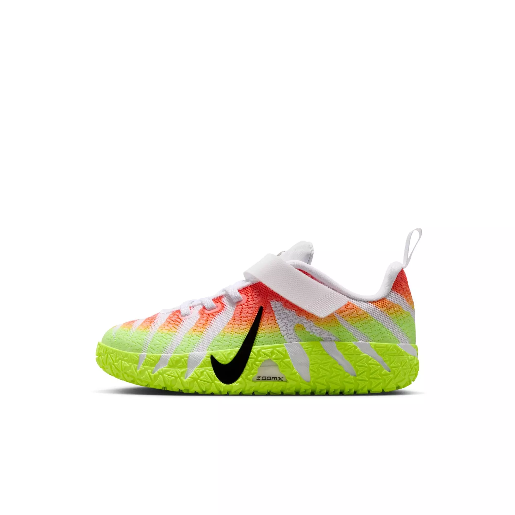 Nike Ja 3 "Christmas" Preschool Kids' Basketball Shoe - WHITE/BRIGHT CRIMSON/VOLT