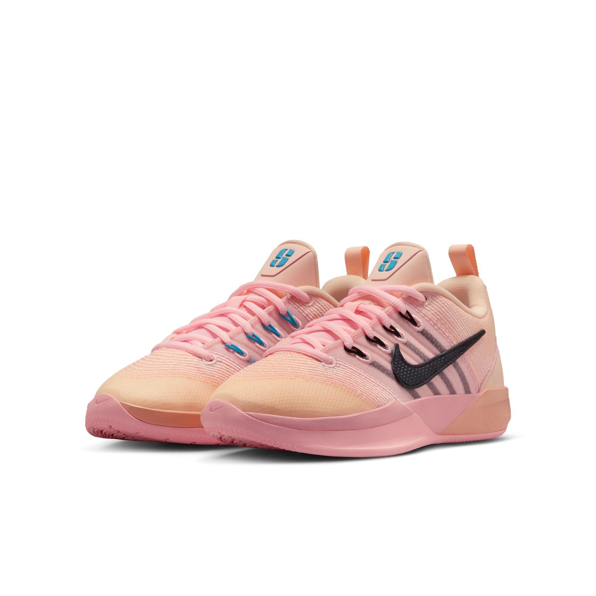 Nike Sabrina 3 "Twins" Grade School Kids' Basketball Shoe - CRIMSON TINT/BLACK/ARCTIC PUNCH Thumbnail View 5
