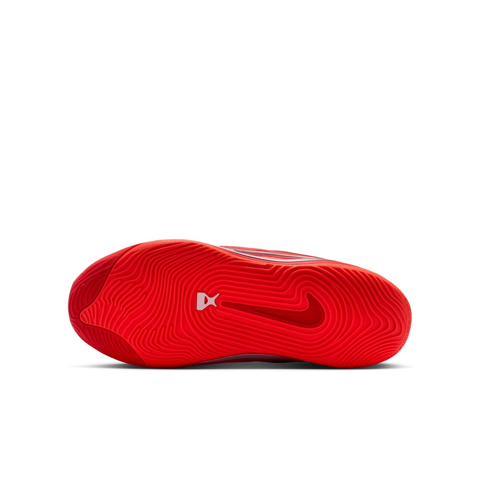 Nike A'One Grade School Kids' "Royal Flame" Basketball Shoe