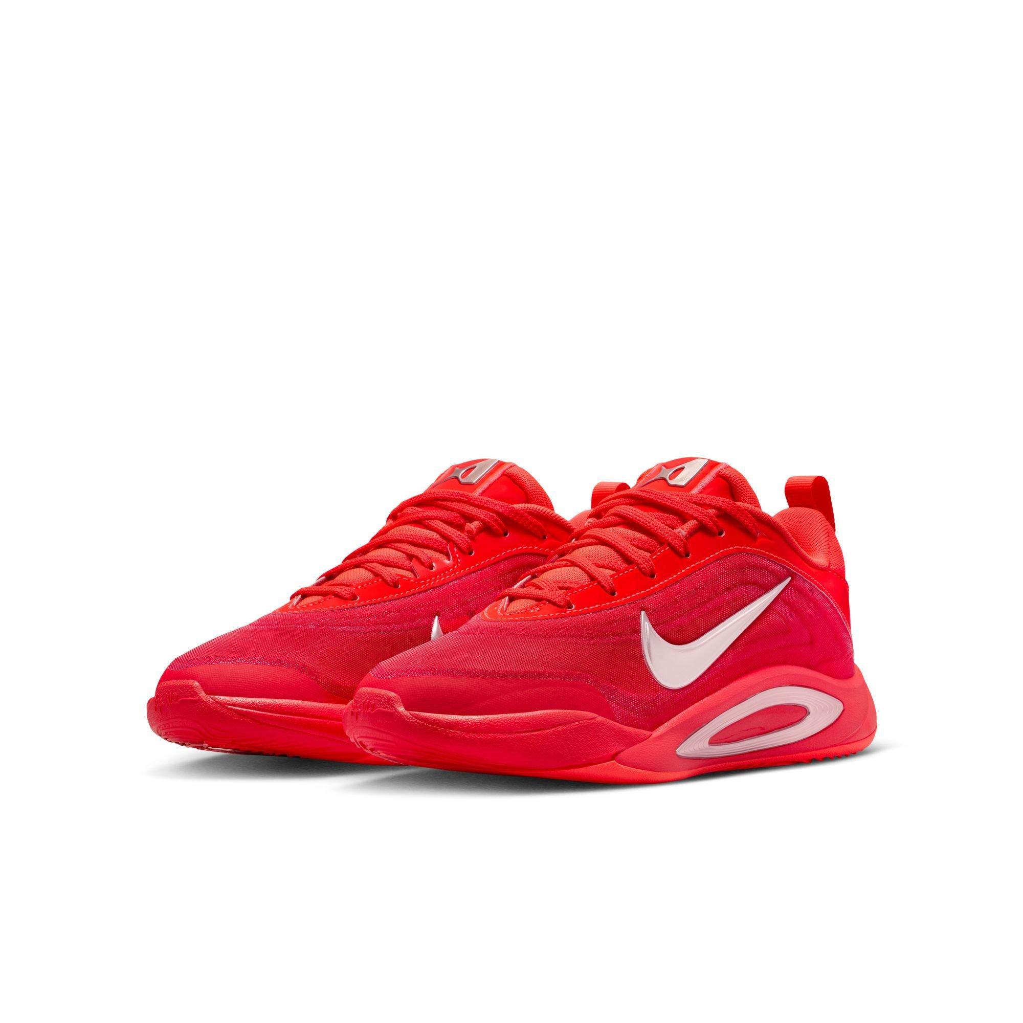 Nike A'One Grade School Kids' "Royal Flame" Basketball Shoe