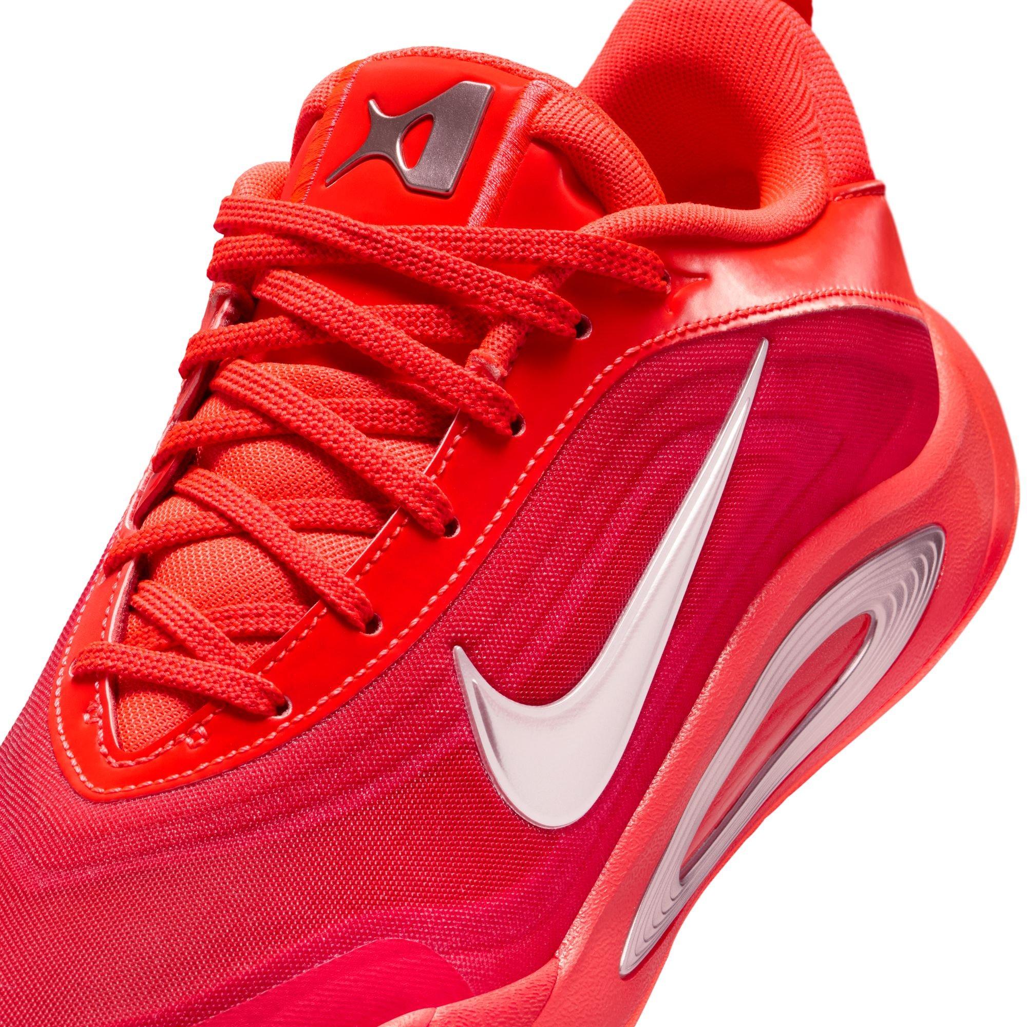 Nike A'One Grade School Kids' "Royal Flame" Basketball Shoe