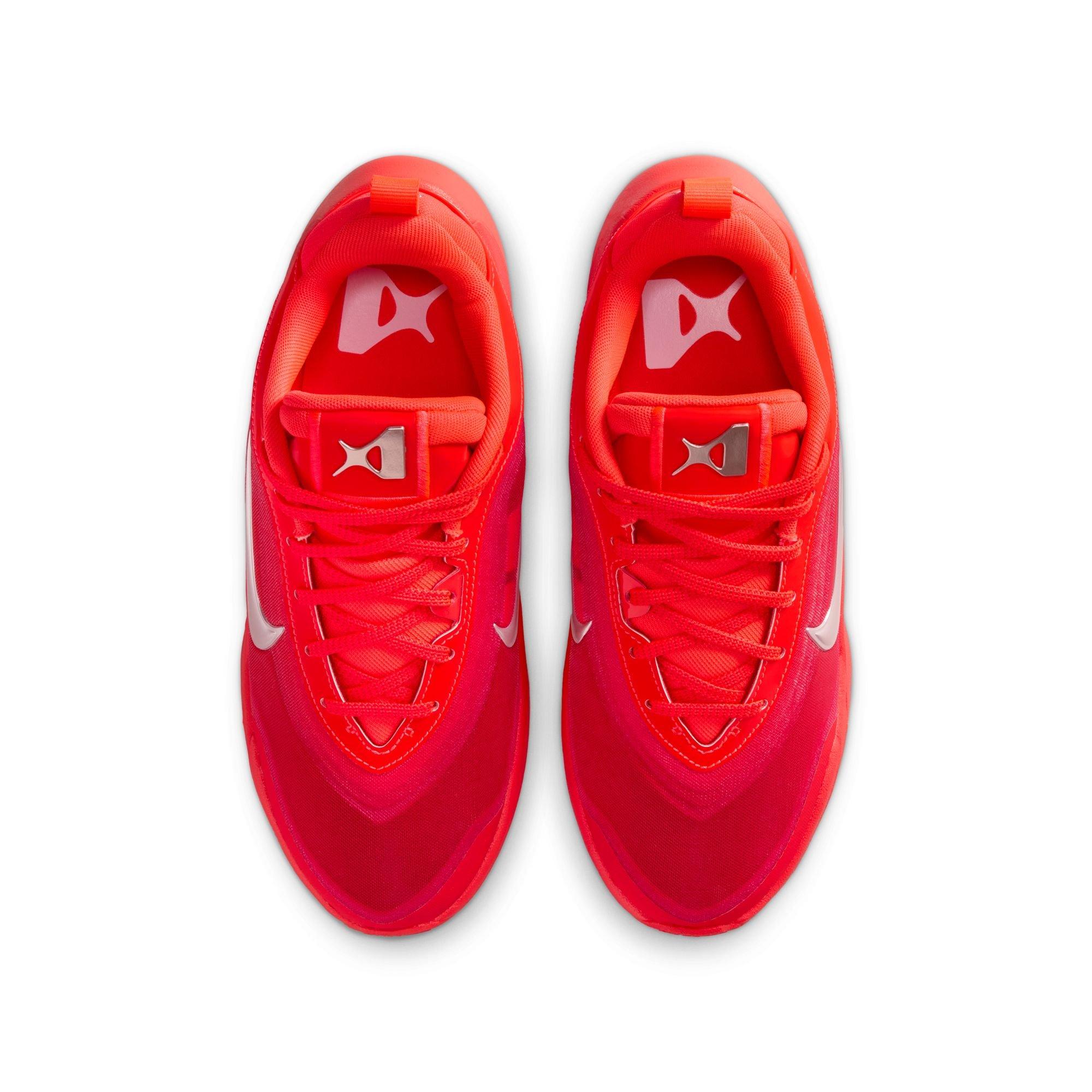 Nike A'One Grade School Kids' "Royal Flame" Basketball Shoe