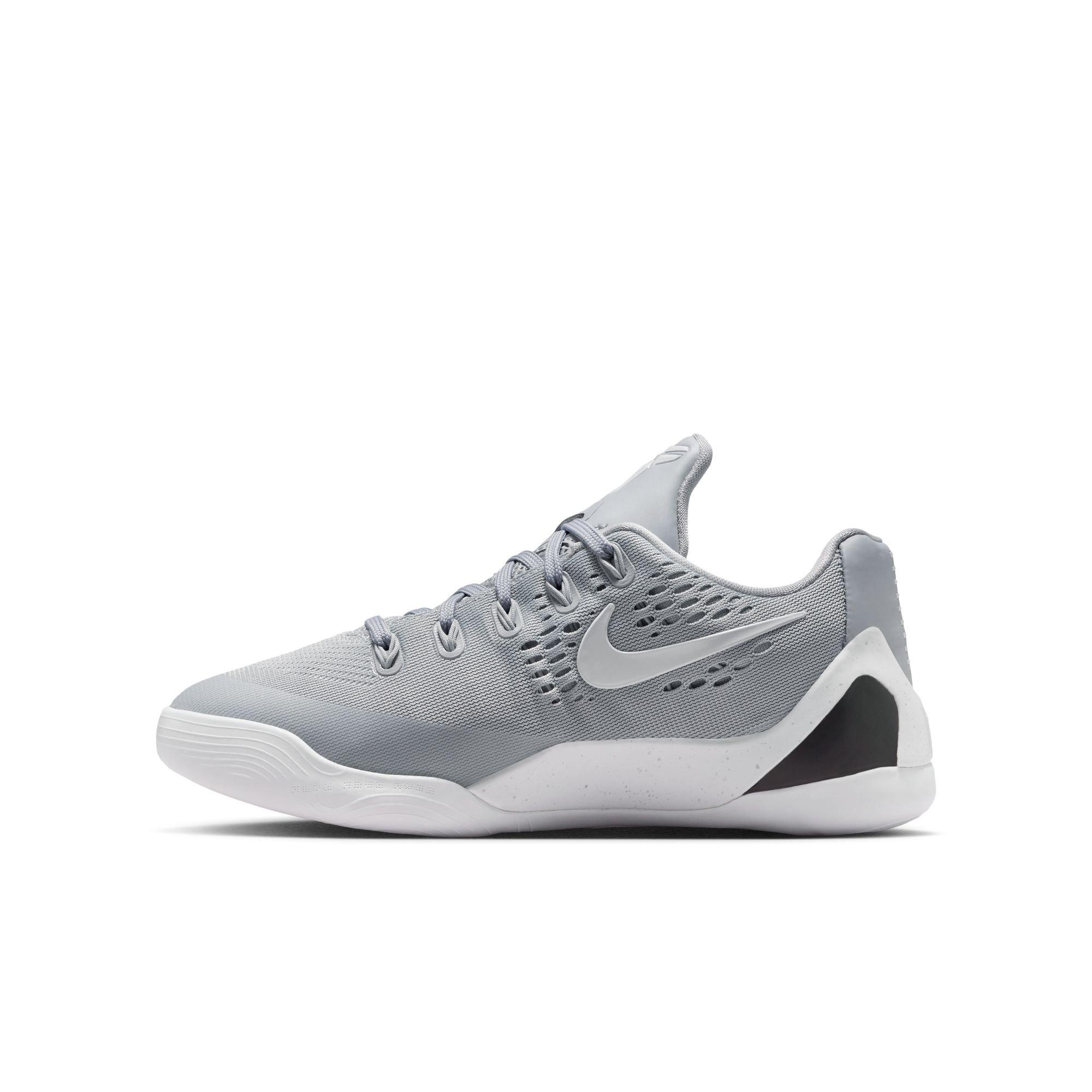 Nike Kobe IX Grade School Kids' "Wolf Grey" Basketball Shoe