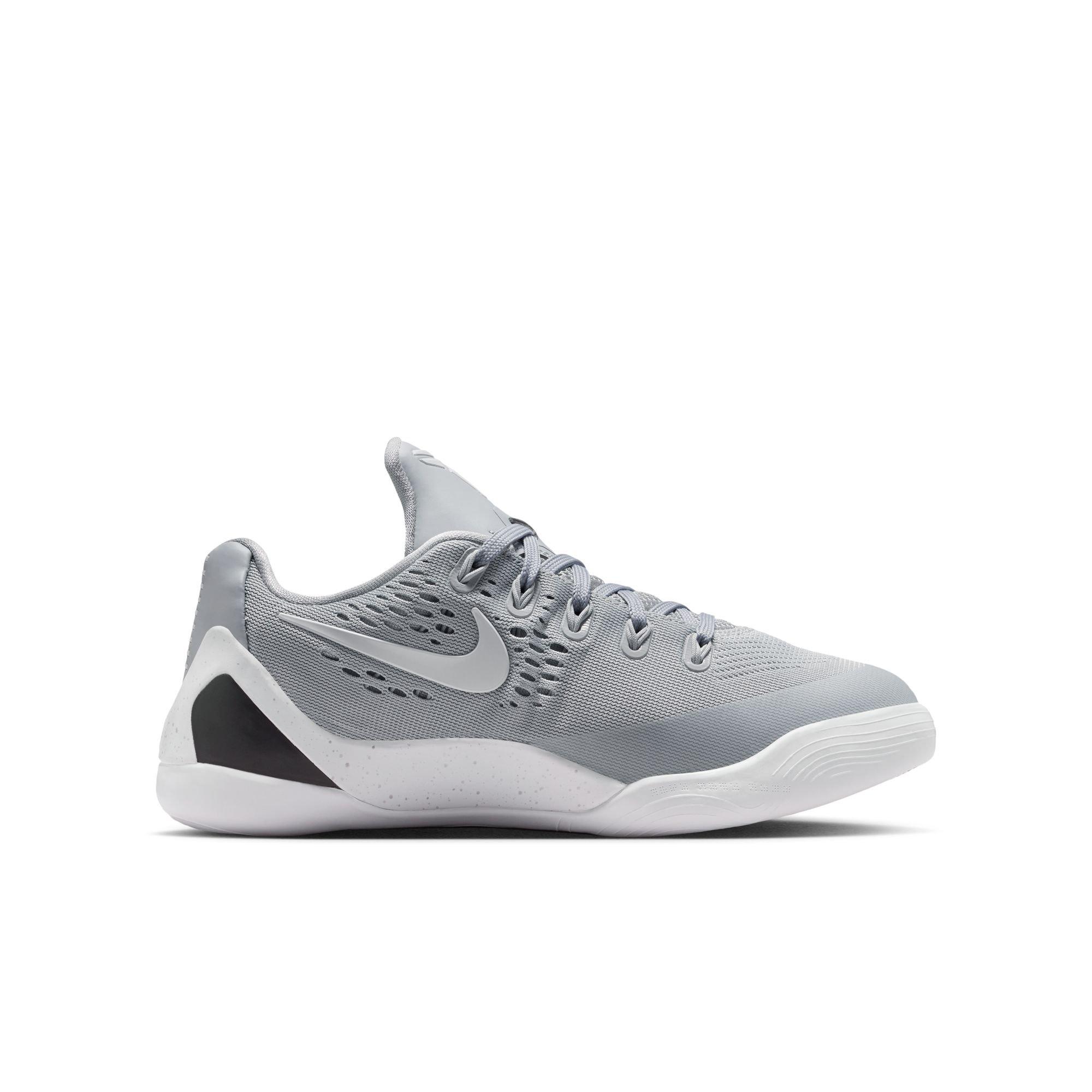 Nike Kobe IX Grade School Kids' "Wolf Grey" Basketball Shoe