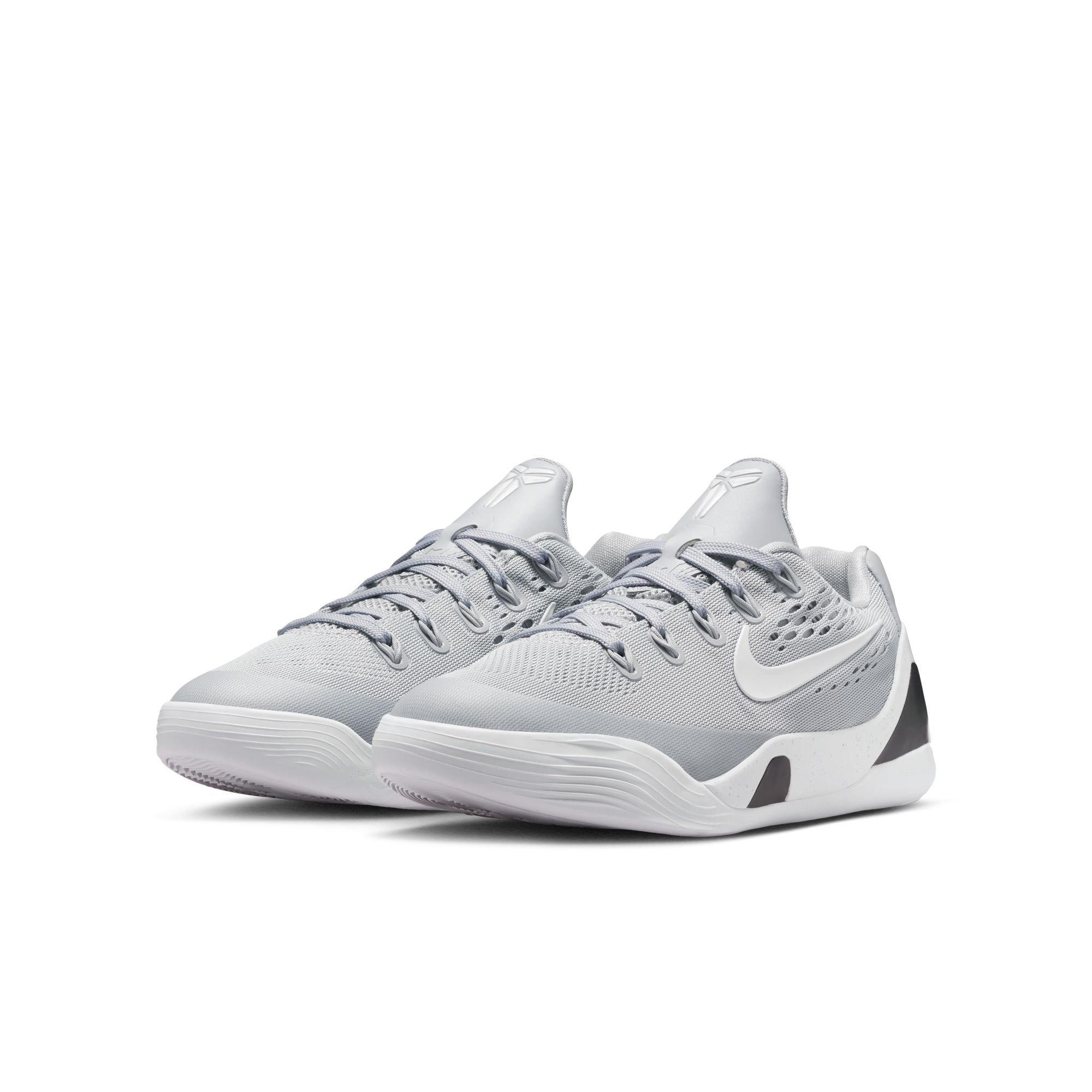Nike Kobe IX Grade School Kids' "Wolf Grey" Basketball Shoe