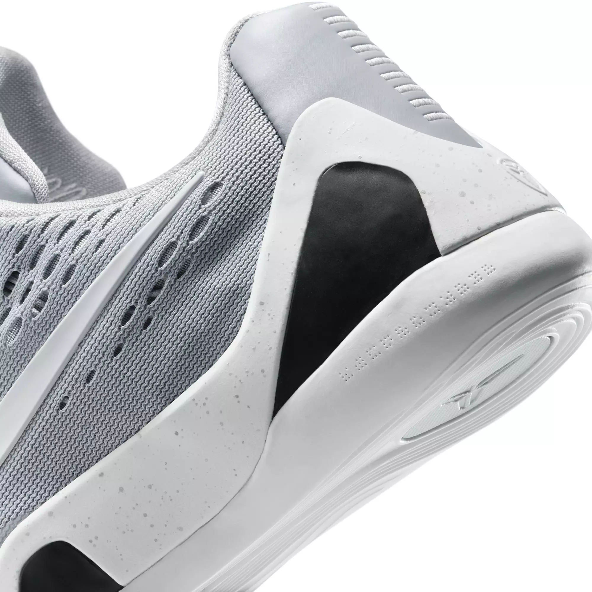 Nike Kobe IX "Wolf Grey" Grade School Kids' Basketball Shoe - WOLF GREY/WHITE