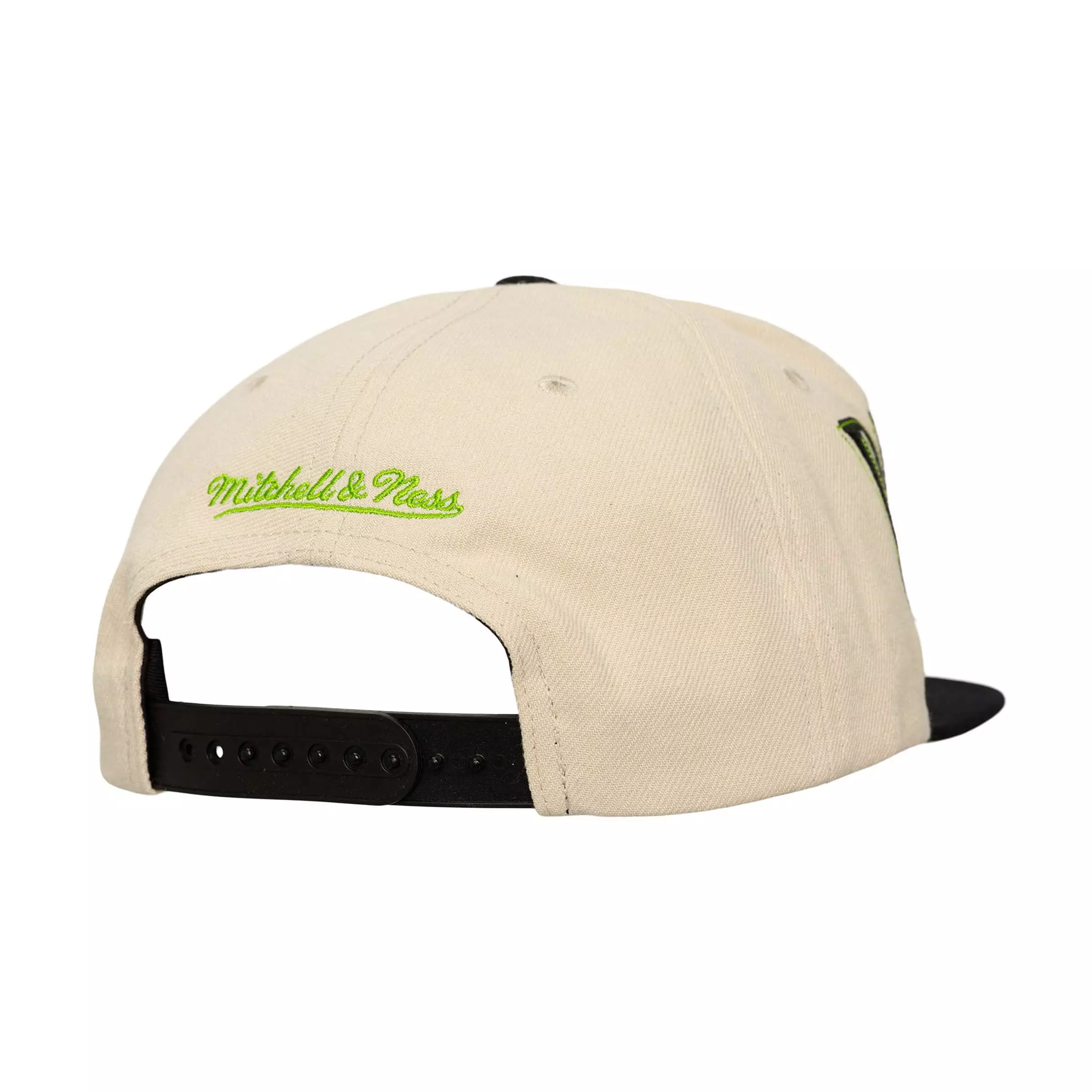 Mitchell &amp; Ness Tampa Bay Rays Across Board Snapback Hat-Cream - CREAM