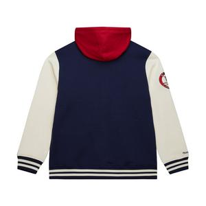Mitchell & Ness St. Louis Cardinals Sideline Fleece Jacket-Navy