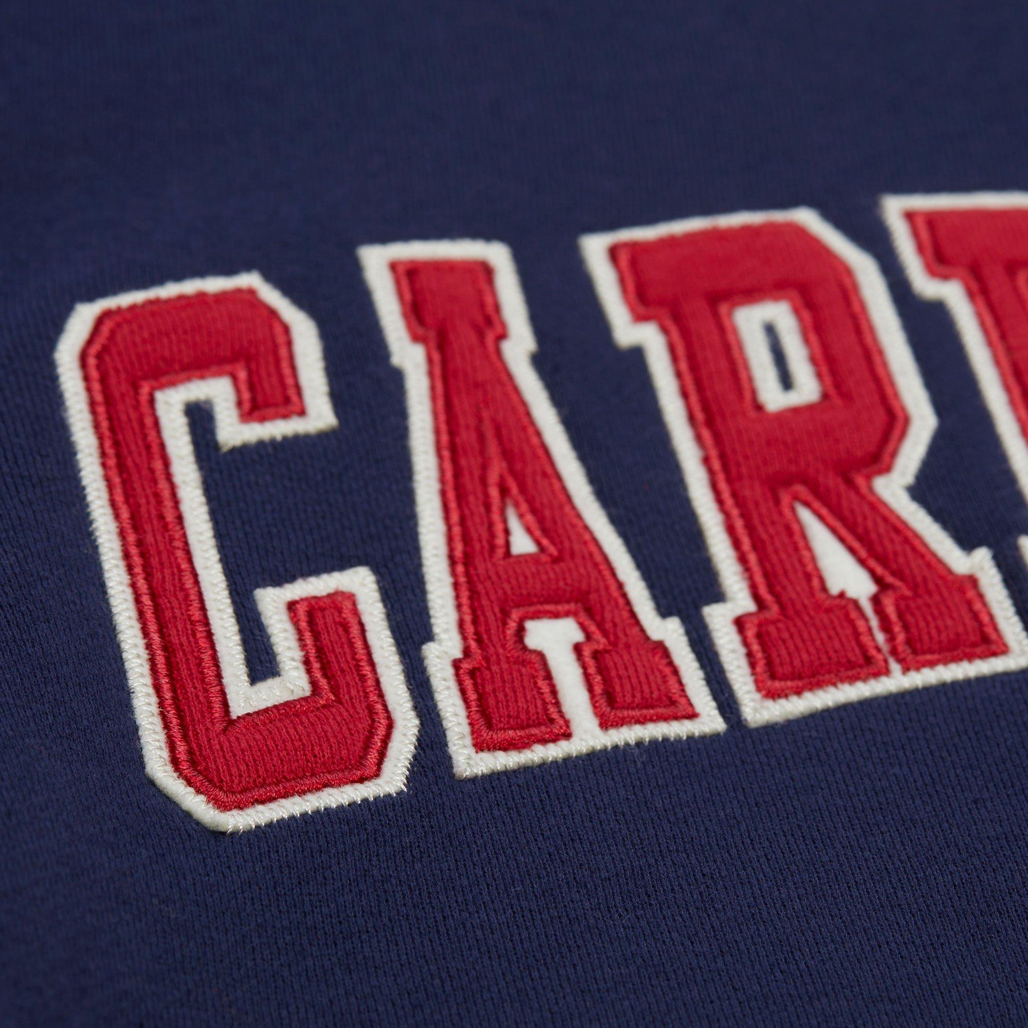 Mitchell & Ness St. Louis Cardinals Sideline Fleece Jacket-Navy - NAVY Thumbnail View 3