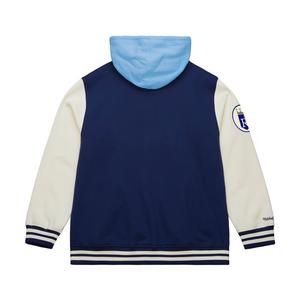 Mitchell & Ness Kansas City Royals Courtside Fleece Jacket-Royal