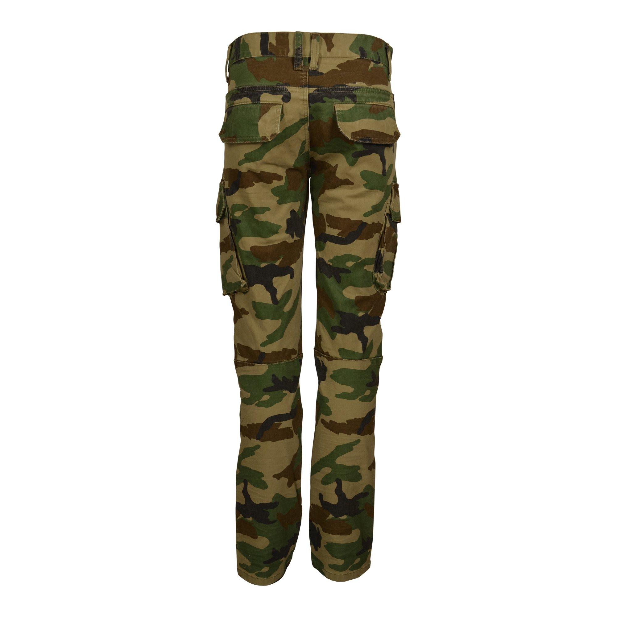 Smoke Rise Essential Big Boys' Wood Camo Pants