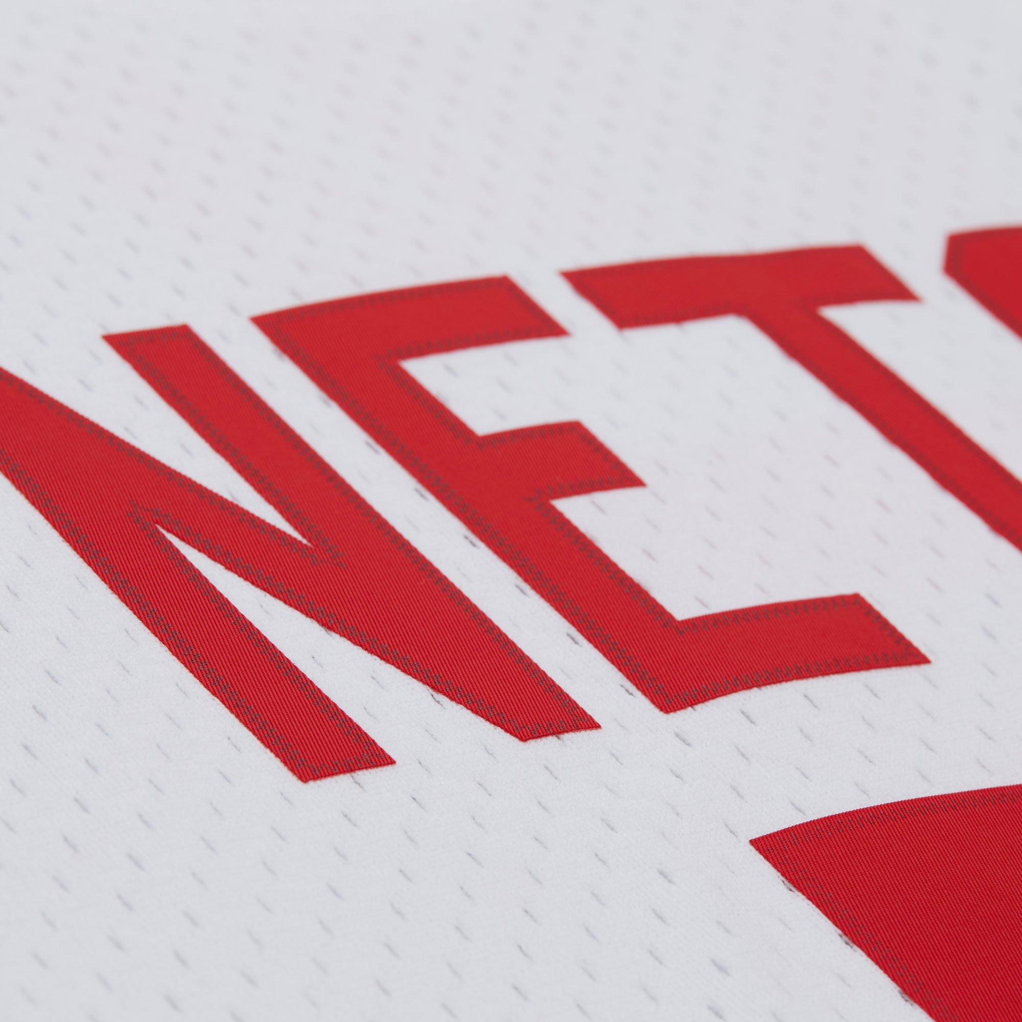 Mitchell & Ness Brooklyn Nets Vince Carter Jersey-White - WHITE Thumbnail View 4