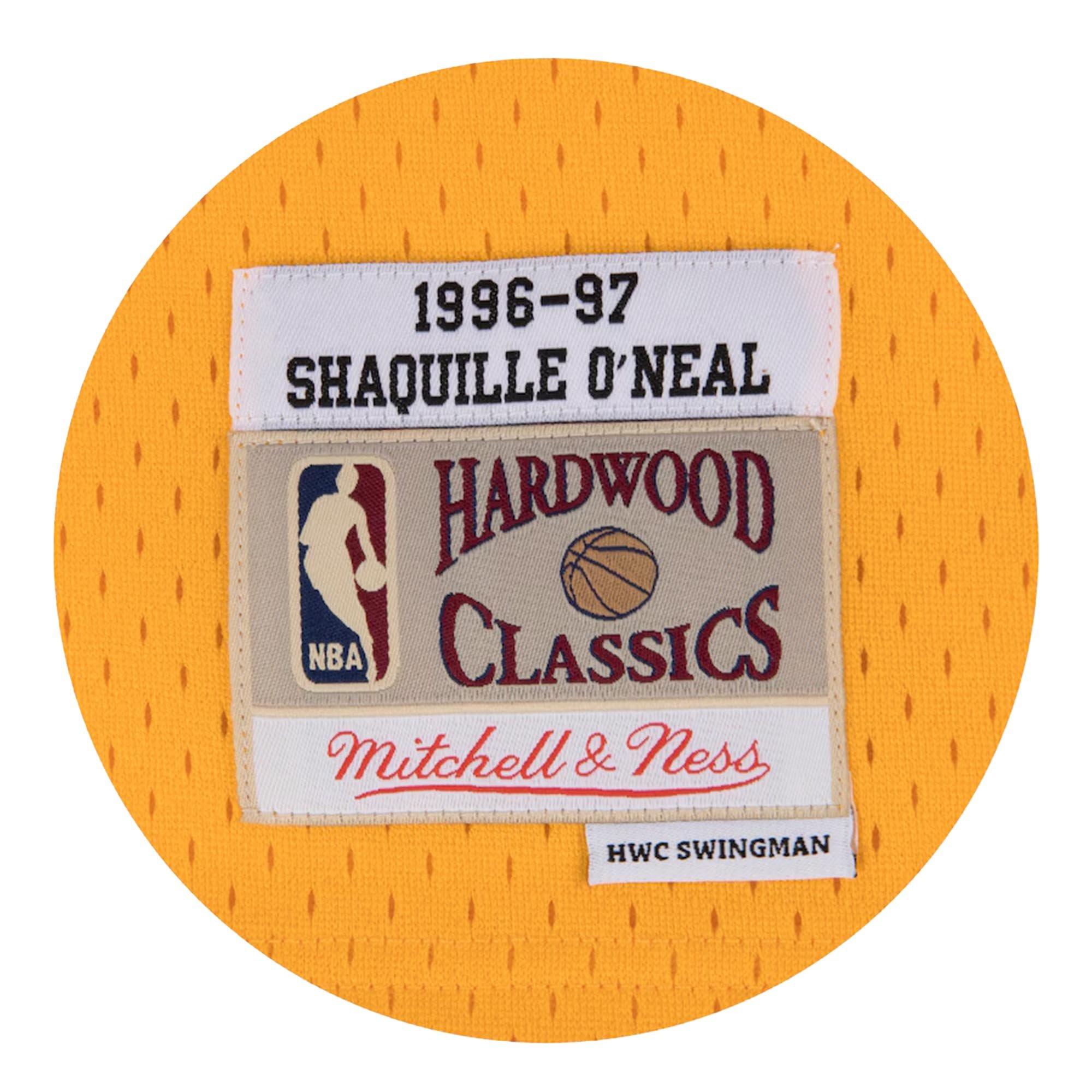 Mitchell & Ness Los Angeles Lakers Shaq Jersey - Gold - YELLOW Thumbnail View 3