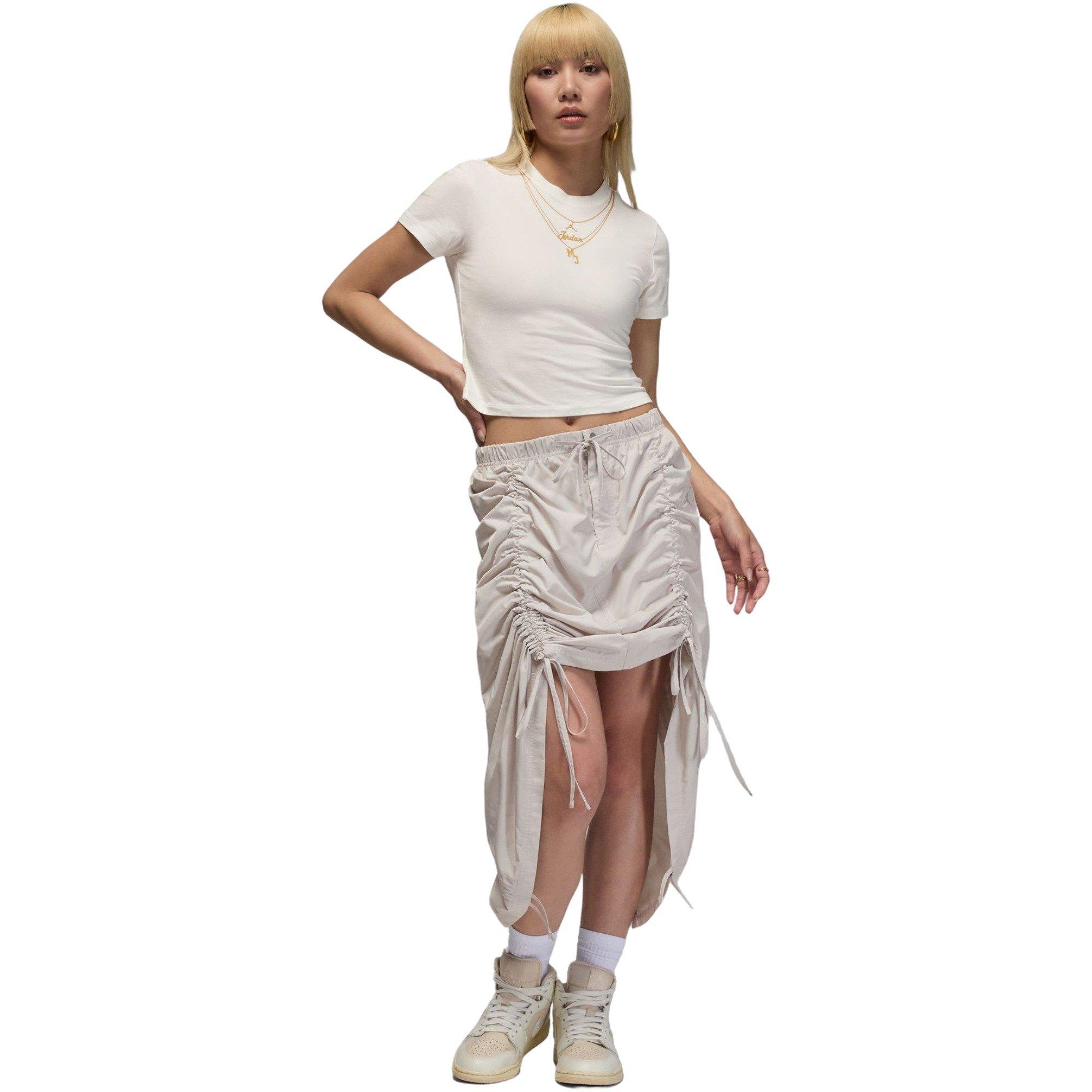 Jordan Women's Slim Fit Necklace Tee - Sail - SAIL Thumbnail View 6