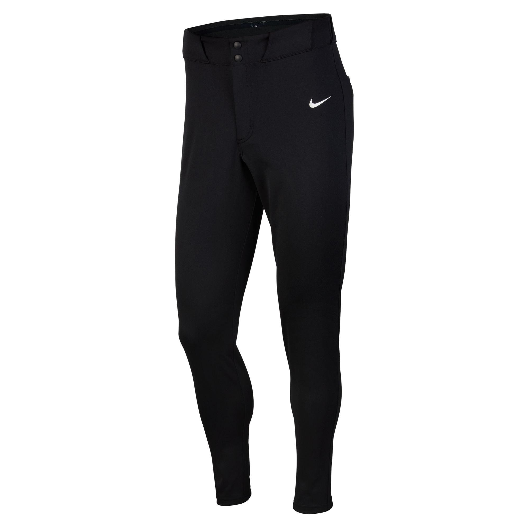 Nike Men's Vapor Select Baseball Pant - Black - BLACK/WHITE Thumbnail View 1