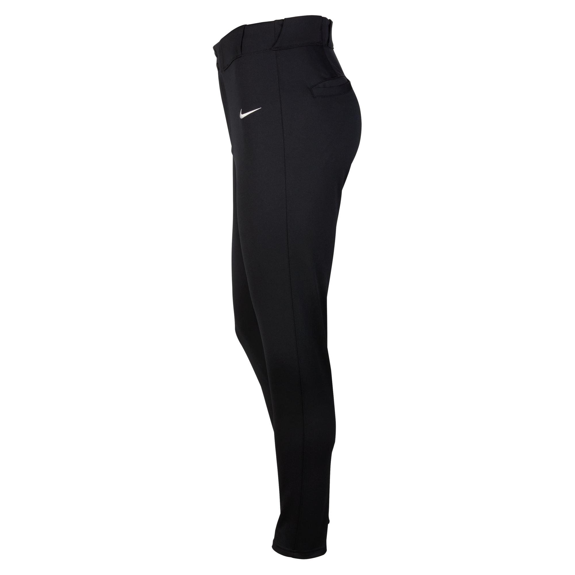Nike Men's Vapor Select Baseball Pant - Black - BLACK/WHITE Thumbnail View 3