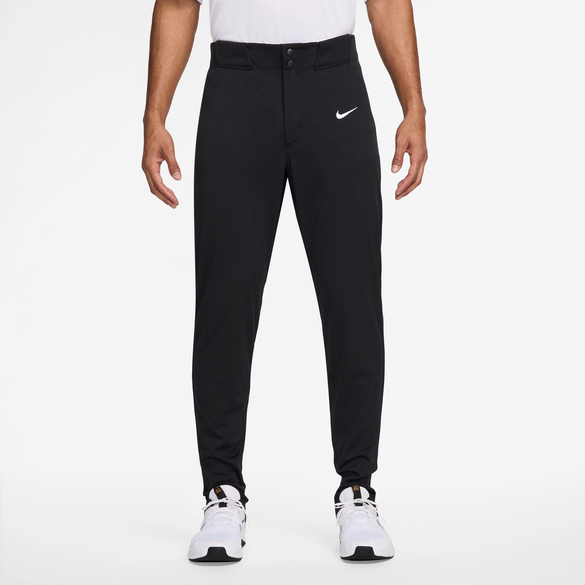 Nike Men's Vapor Select Baseball Pant - Black - BLACK/WHITE Thumbnail View 4