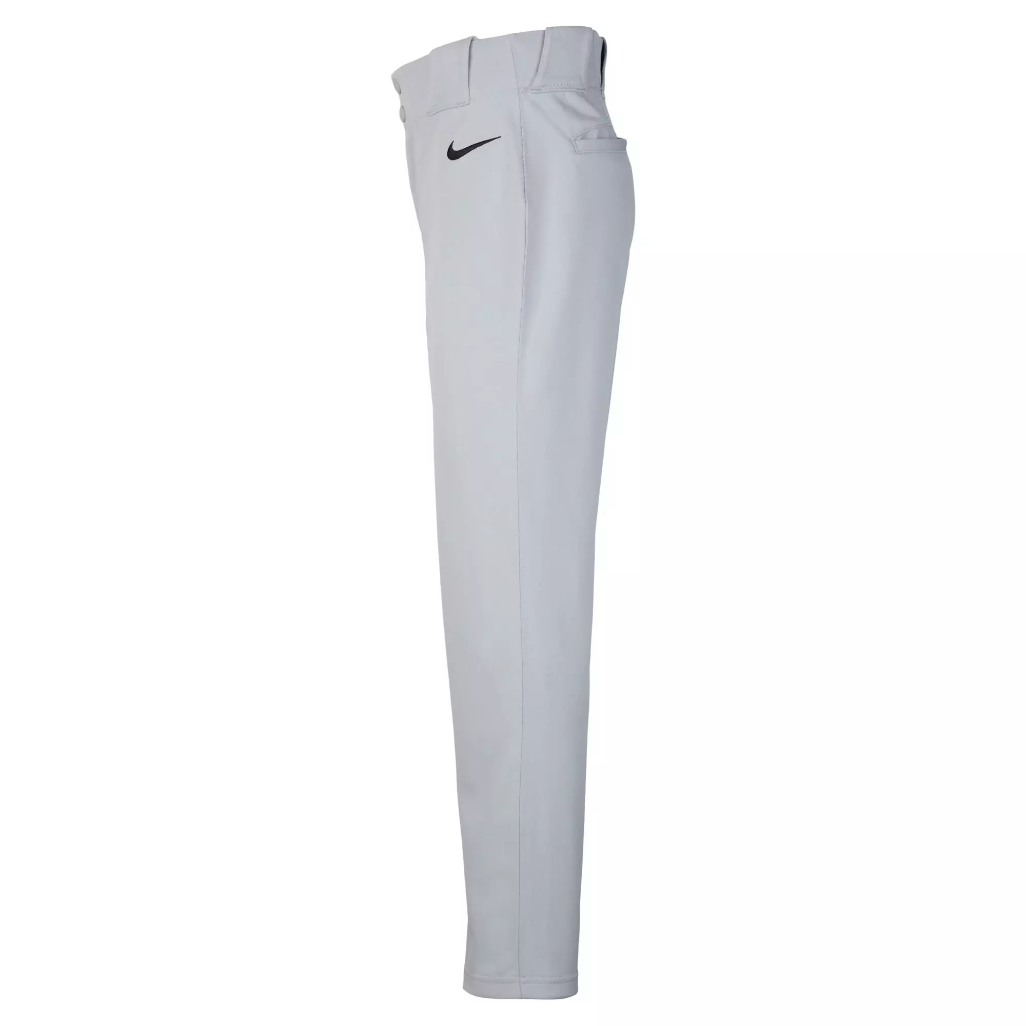 Nike Youth Vapor Select 2 Baseball Pants - Grey - GREY/BLACK