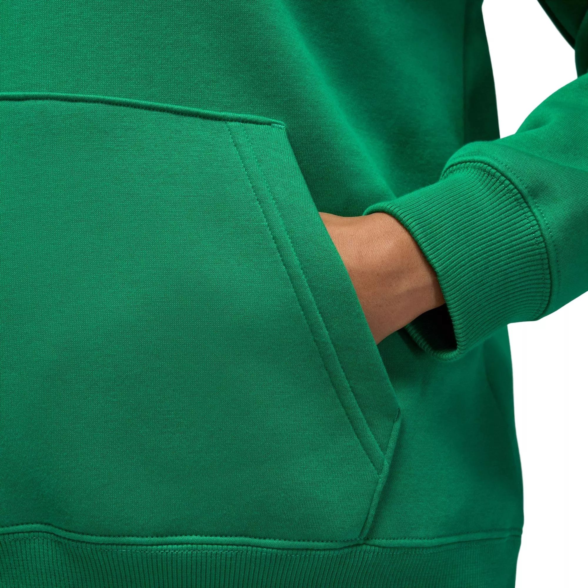 Jordan Women's Brooklyn Fleece Pullover Hoodie - GREEN