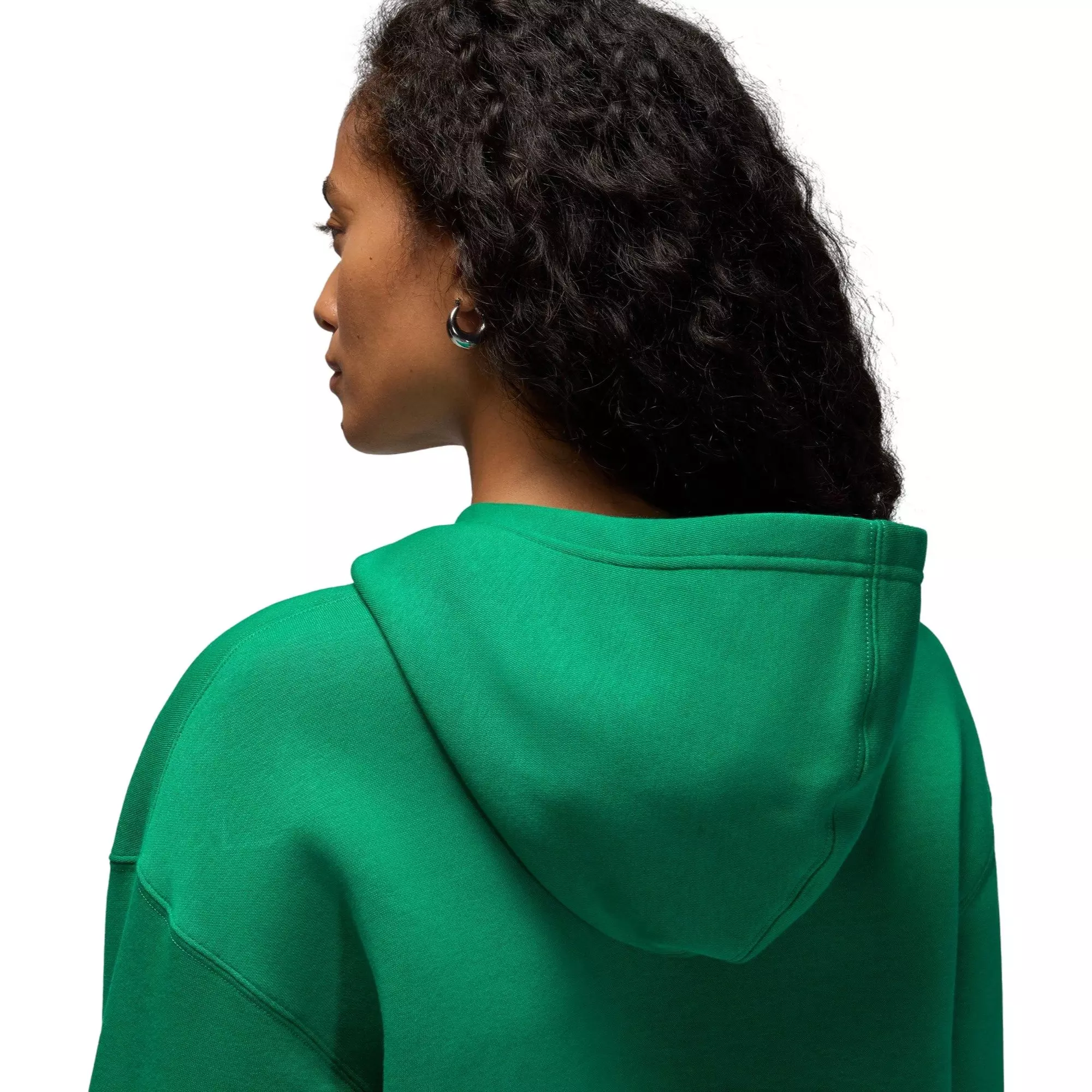 Jordan Women's Brooklyn Fleece Pullover Hoodie - Green - GREEN