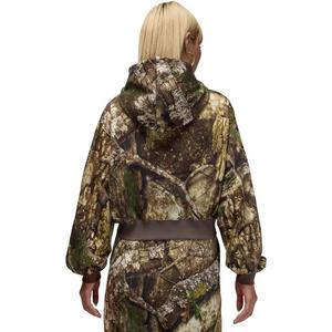 Jordan x Realtree Women's Brooklyn Fleece Cropped Full-Zip Jacket