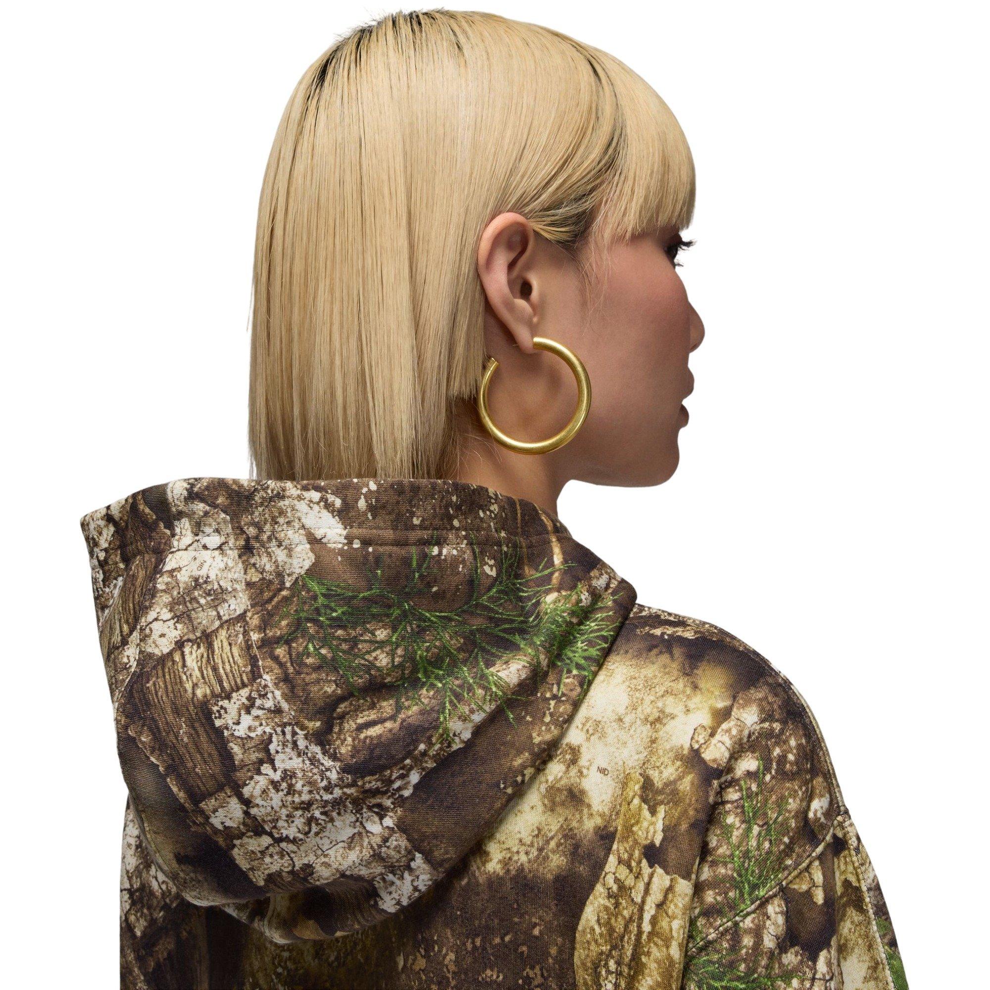 Jordan x Realtree&nbsp;Women's Brooklyn Fleece&nbsp;Cropped Full-Zip Jacket - CAMOUFLAGE Thumbnail View 6