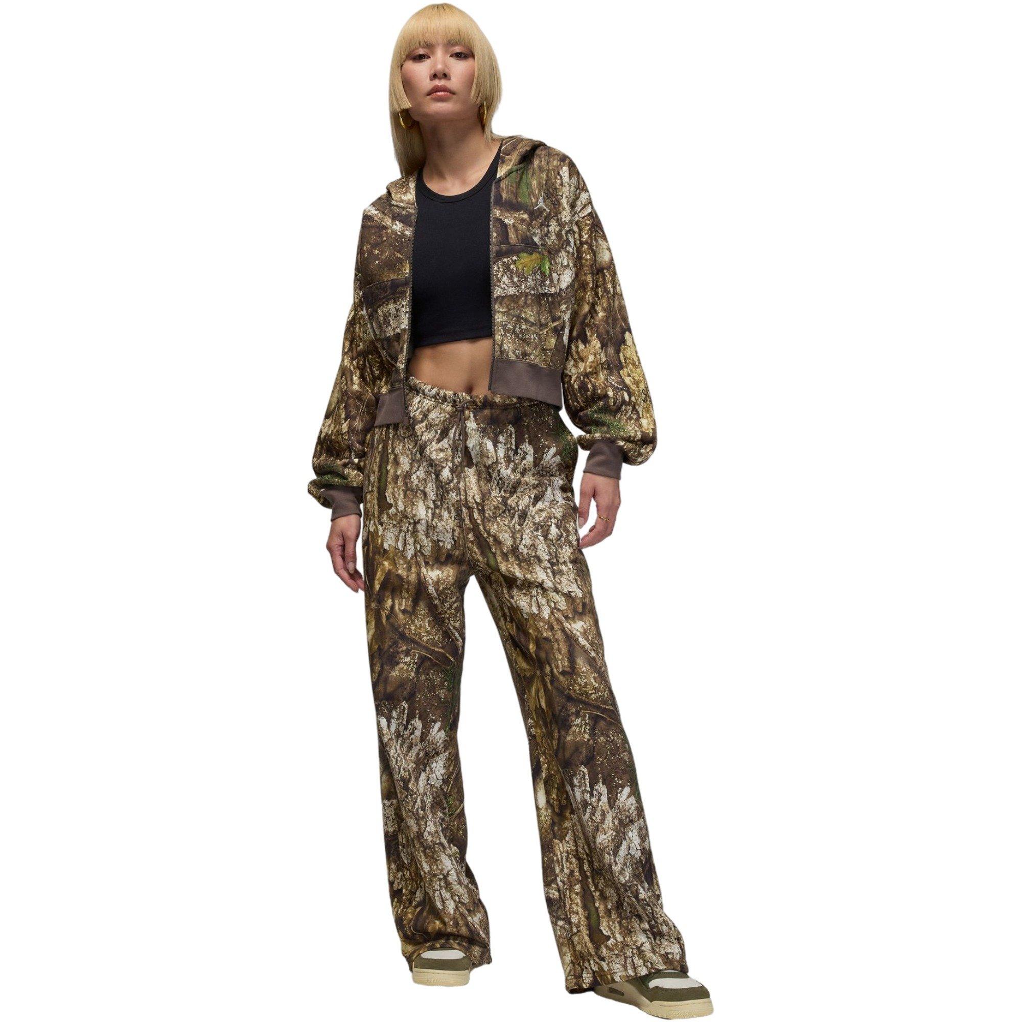 Jordan x Realtree&nbsp;Women's Brooklyn Fleece&nbsp;Cropped Full-Zip Jacket - CAMOUFLAGE Thumbnail View 7