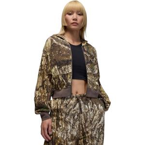 Jordan x Realtree Women's Brooklyn Fleece Cropped Full-Zip Jacket