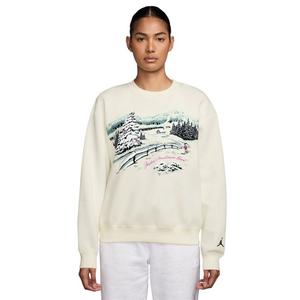Jordan Women's Brooklyn FLeece Crew-Neck Sweatshirt